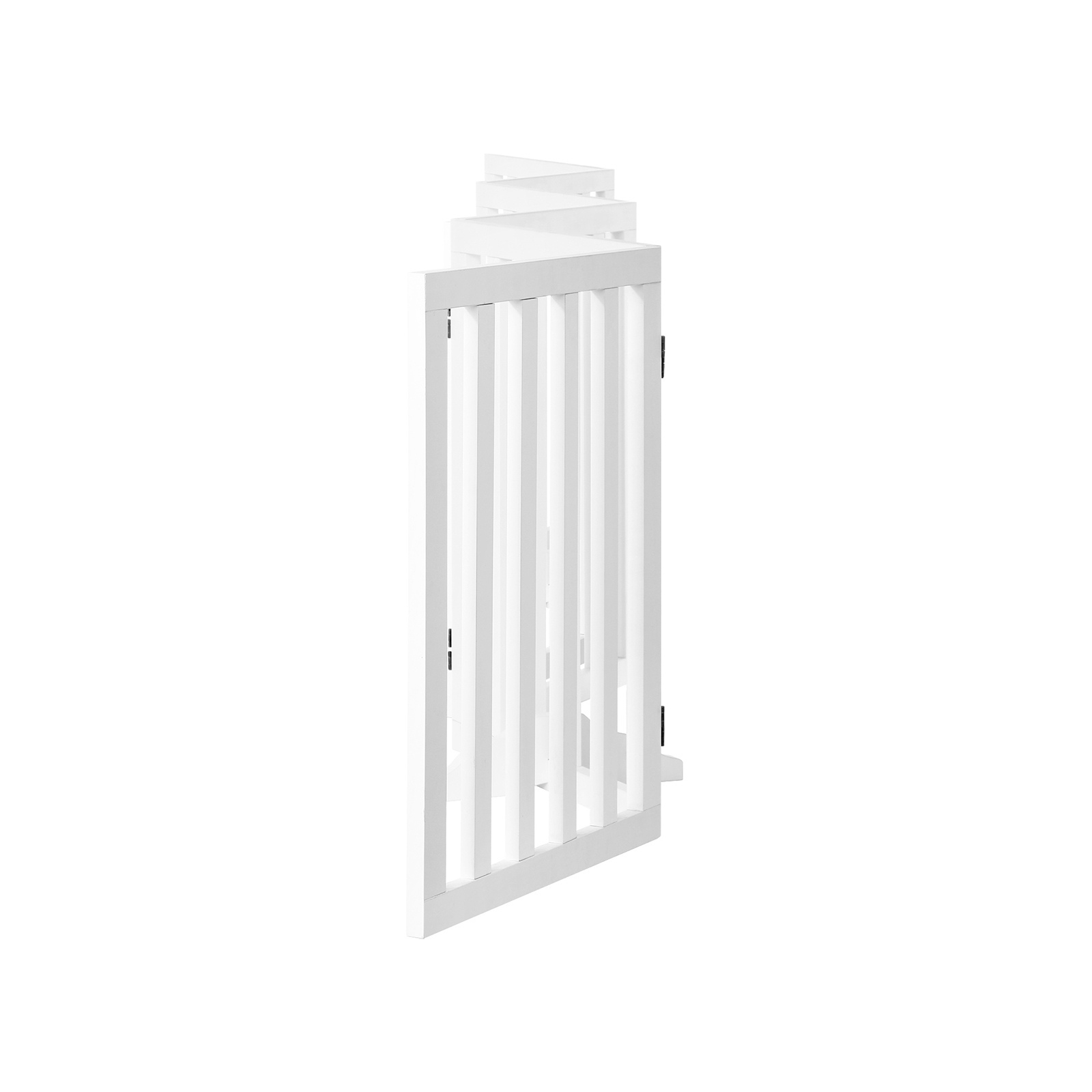 Alopet Wooden Pet Gate Dog Fence Safety Stair Barrier Security Door 3/4/6 Panels - Picture 35 of 37