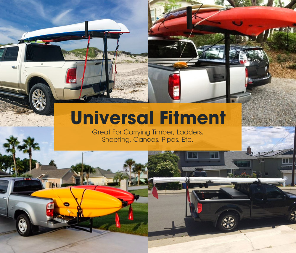 San Hima Tow Bar Hitch Mount Roof Rack Extension Ute Timber