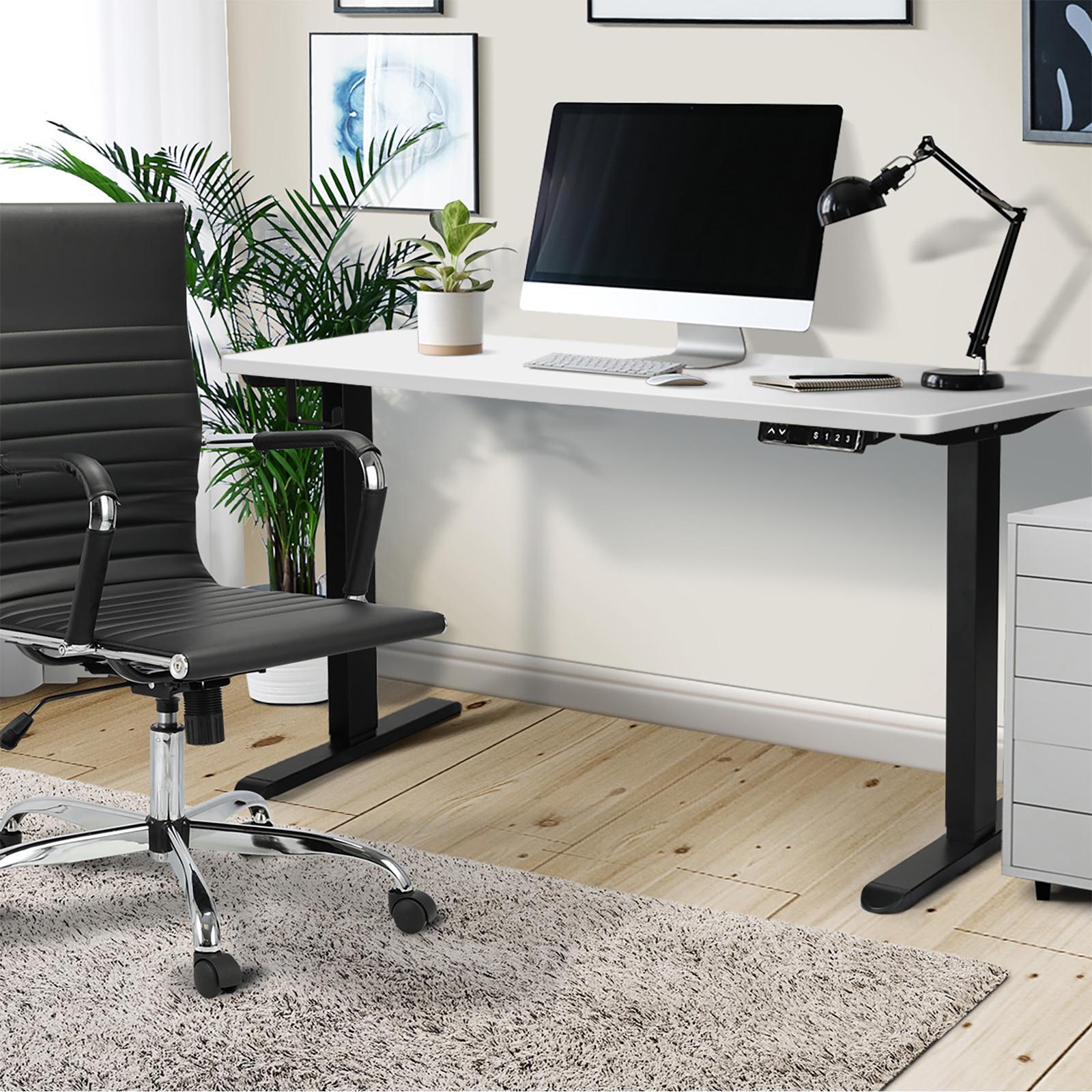 Oikiture Standing Desk Height Adjustable Motorised Electric Sit Stand Table - Picture 64 of 174