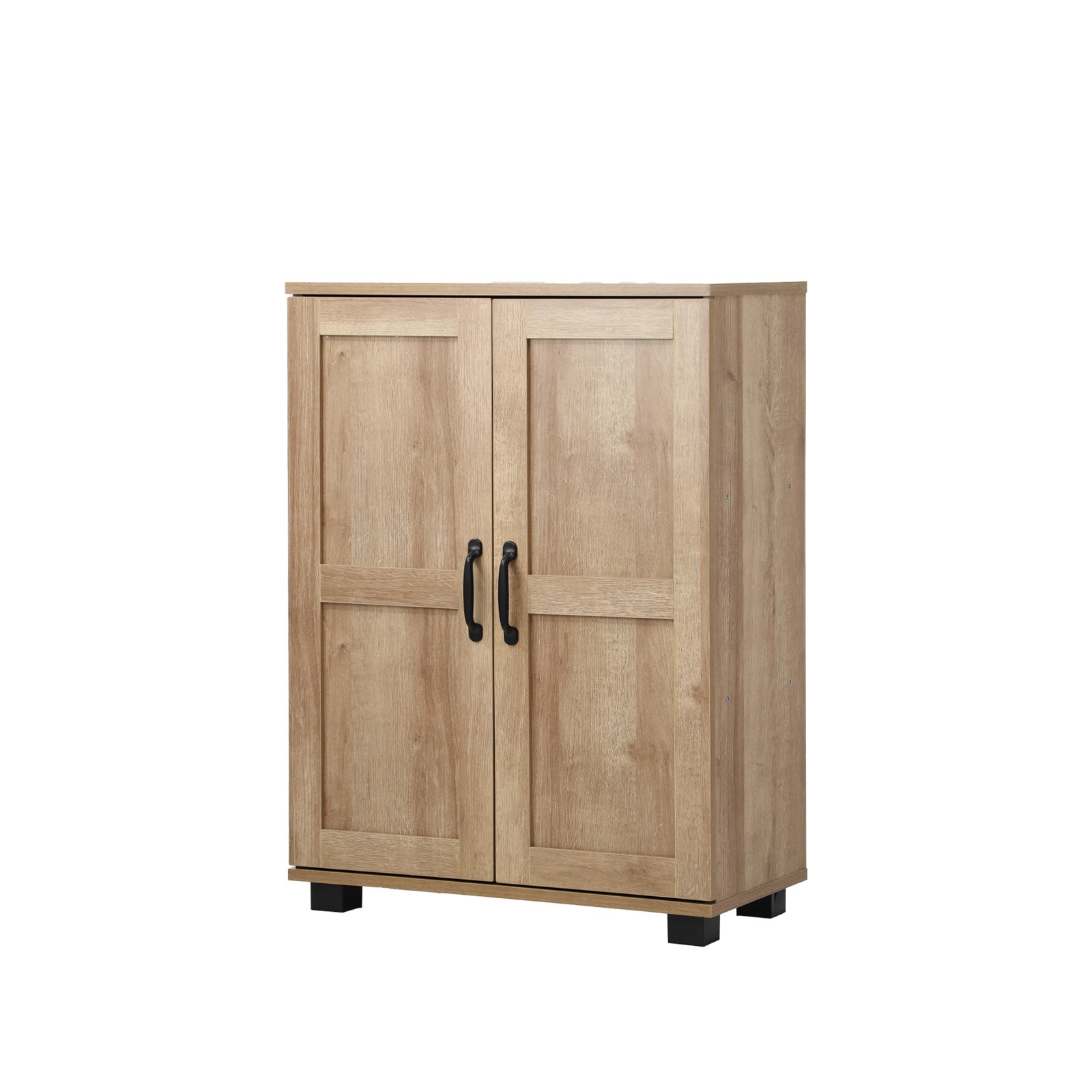 Oikiture Storage Cabinet Bathroom Buffet Sideboard 2 Door Cupboard - Picture 28 of 37