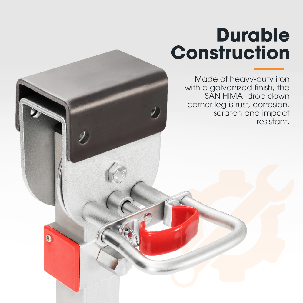 San Hima Drop Down Corner Legs 400MM- 740MM Caravan Stabilizer 1200LBS/1500LBS - Picture 81 of 111