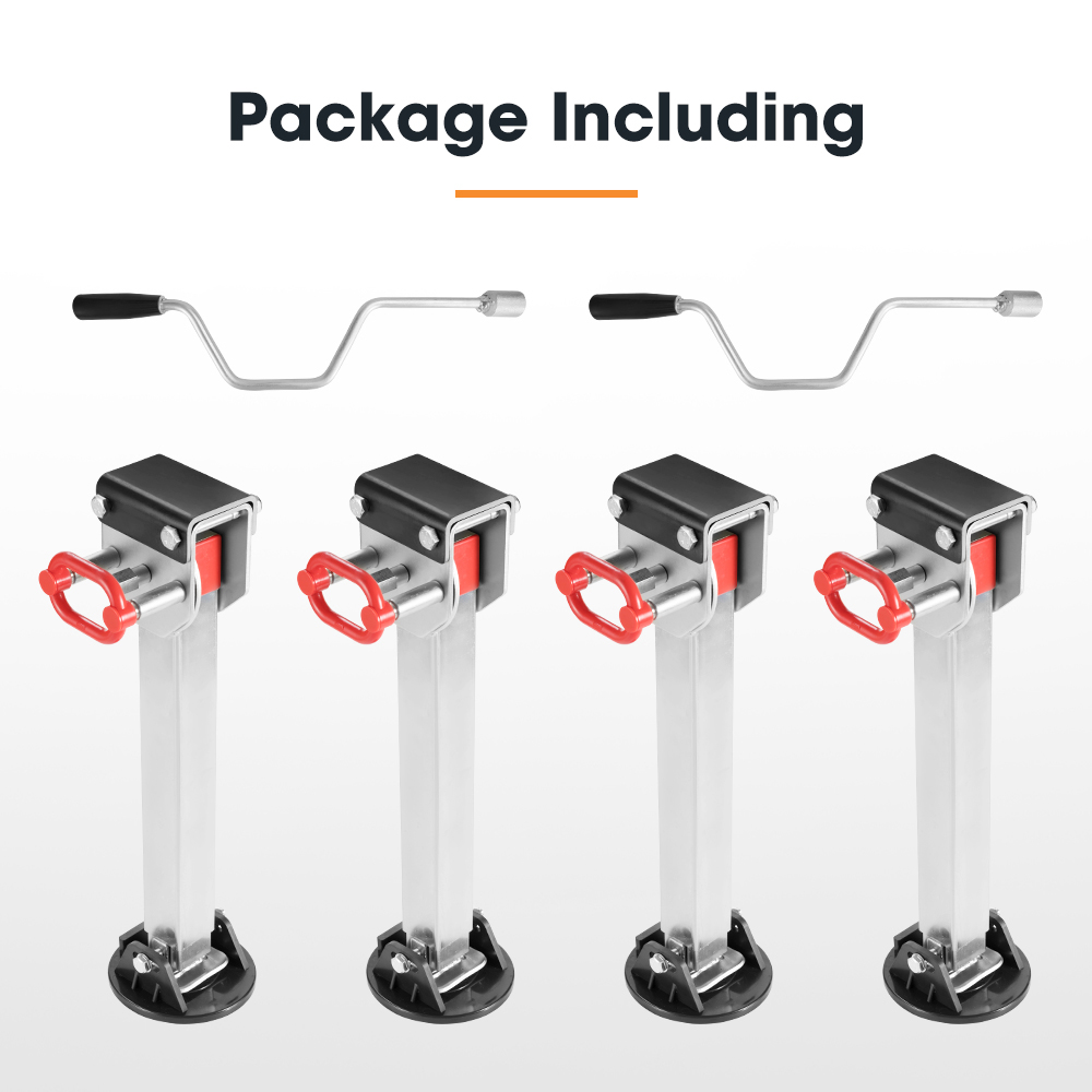 San Hima Drop Down Corner Legs 400MM- 740MM Caravan Stabilizer 1200LBS/1500LBS - Picture 111 of 111