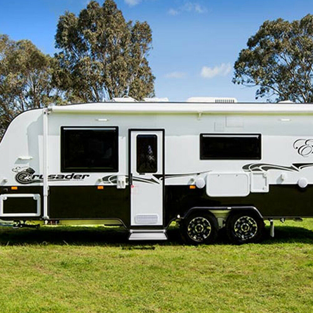 Caravan Step Aluminium Pull Out Folding Caravan Step Camper Trailer