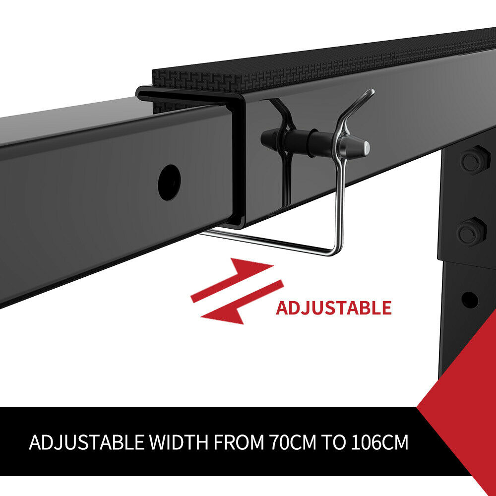 Ladder Rack Roof Rack Tow Bar Universal Fit 2" Hitch Receiver Tow Bar