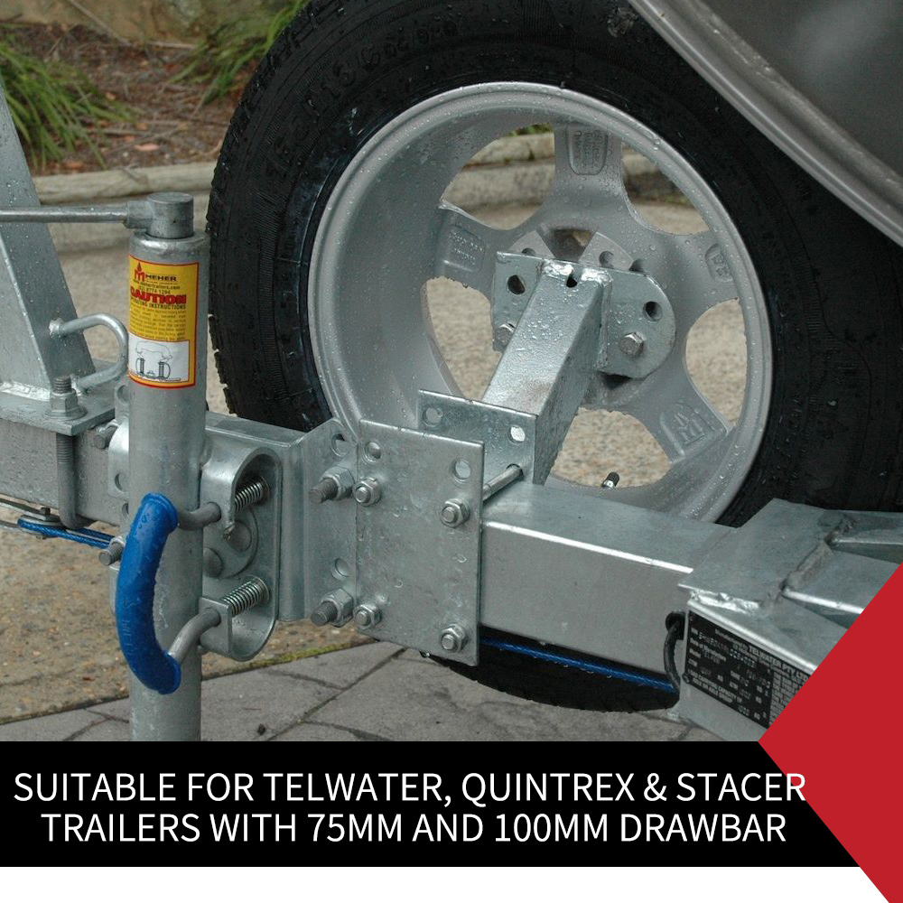 Spare Wheel Carrier Bracket Tyre Holder For Trailer Caravan Boat