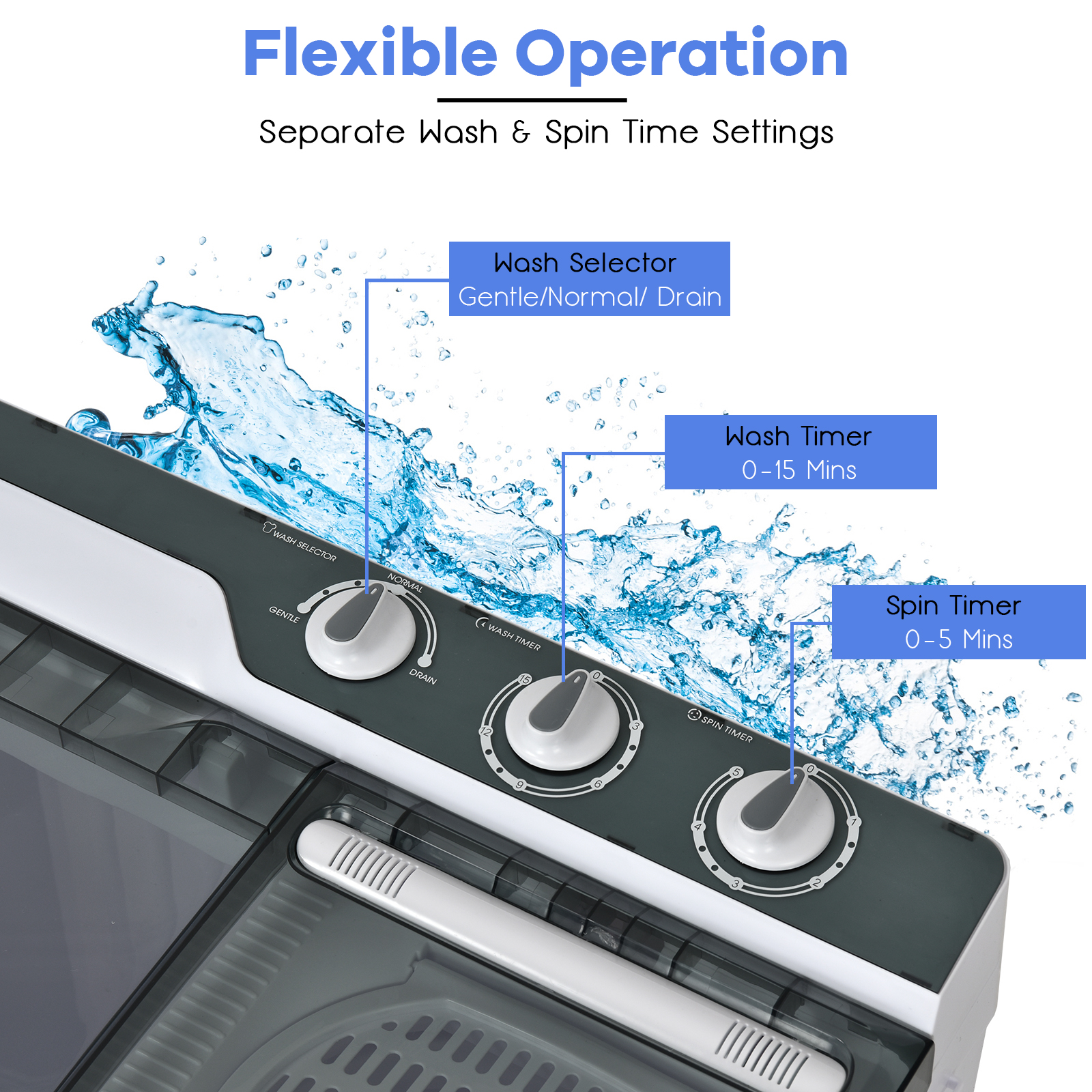 Купить Стиральная машина Not Available Costway Portable Washing Machine