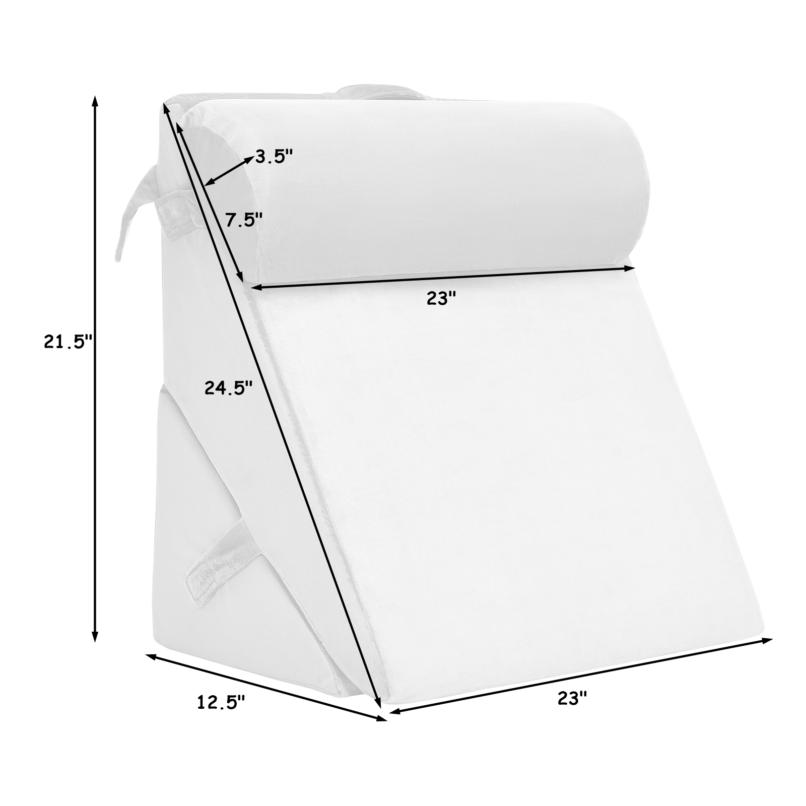 Bed Wedge Pillow Adjustable Neck Back Support Memory Foam Headrest - Picture 10 of 16