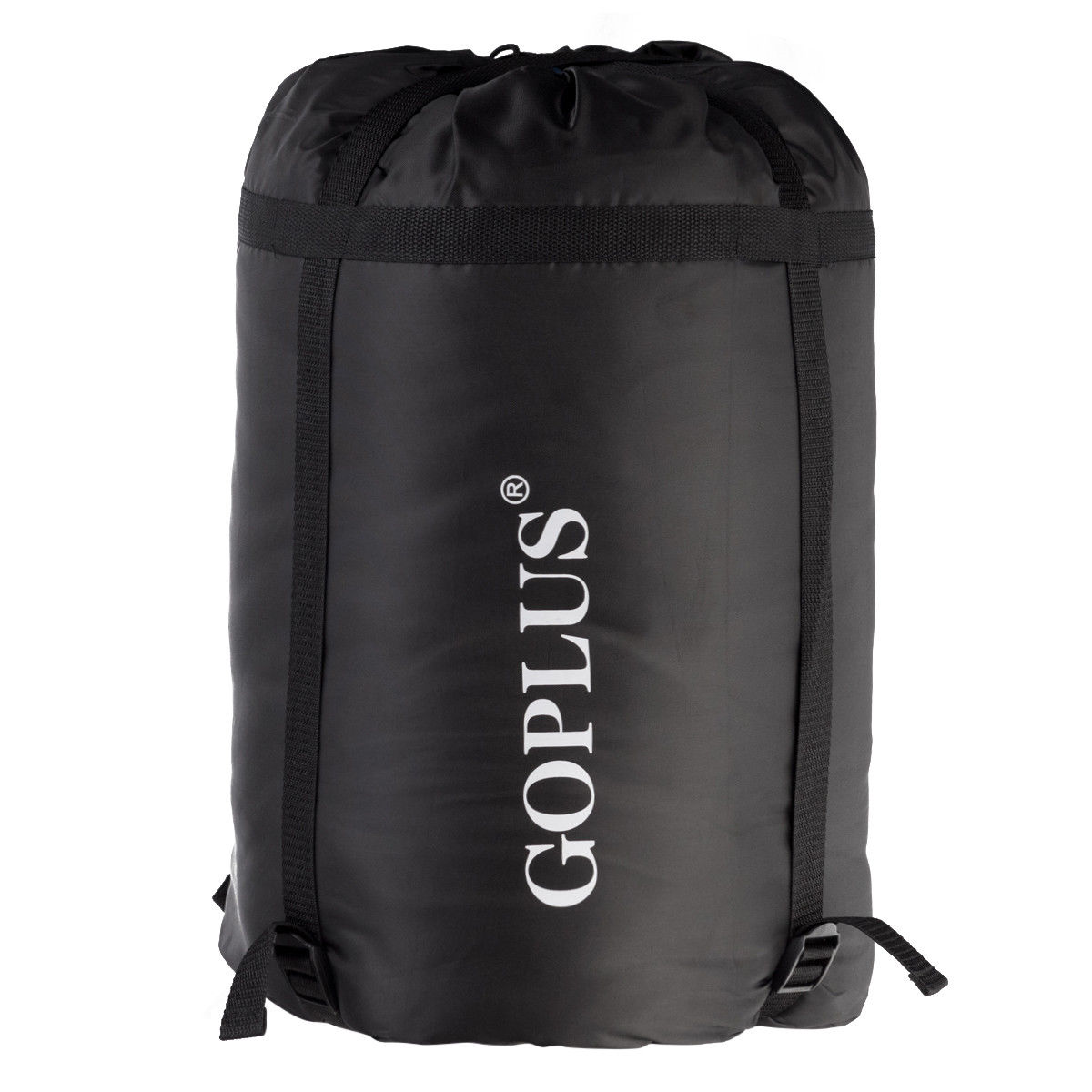 Saco de dormir doble para 2 personas Goplus impermeable con 2 almohadas camping talla queen XL - Imagen 29 de 30