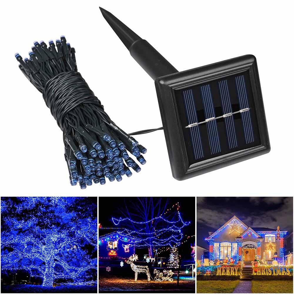 solar powered christmas lights