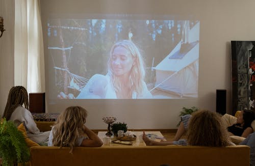 home theatre, halloween projection, yescomusa