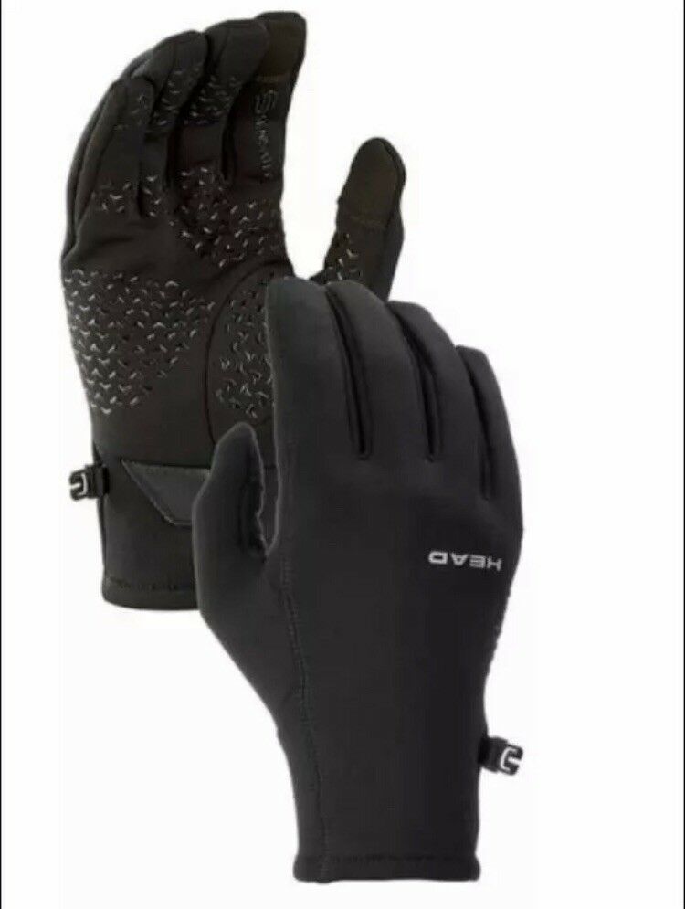 Women’s HEAD UltraFit Touchscreen Running Gloves Black XS eBay