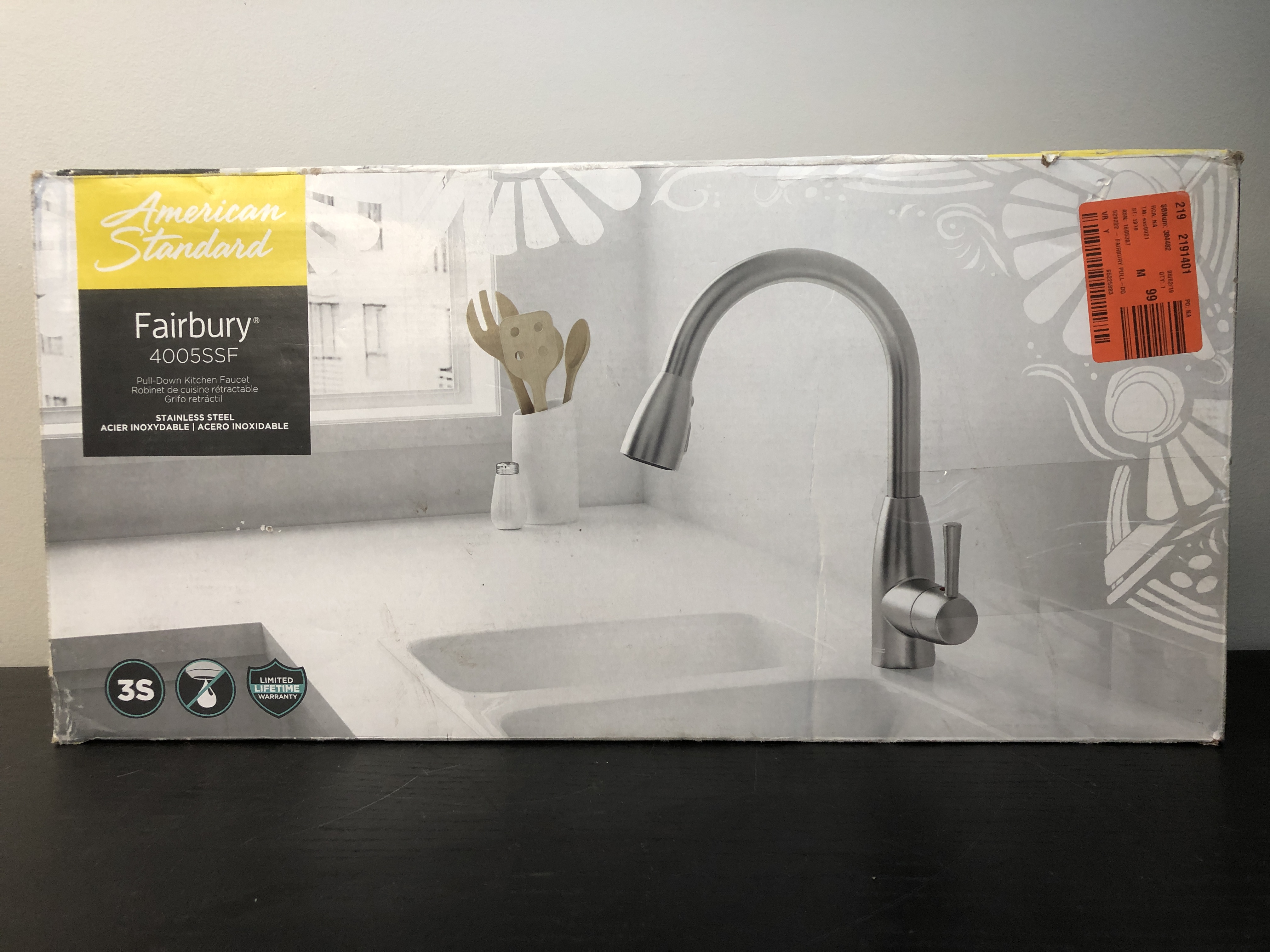 American Standard Fairbury 1 Handle Pull Down Kitchen Faucet
