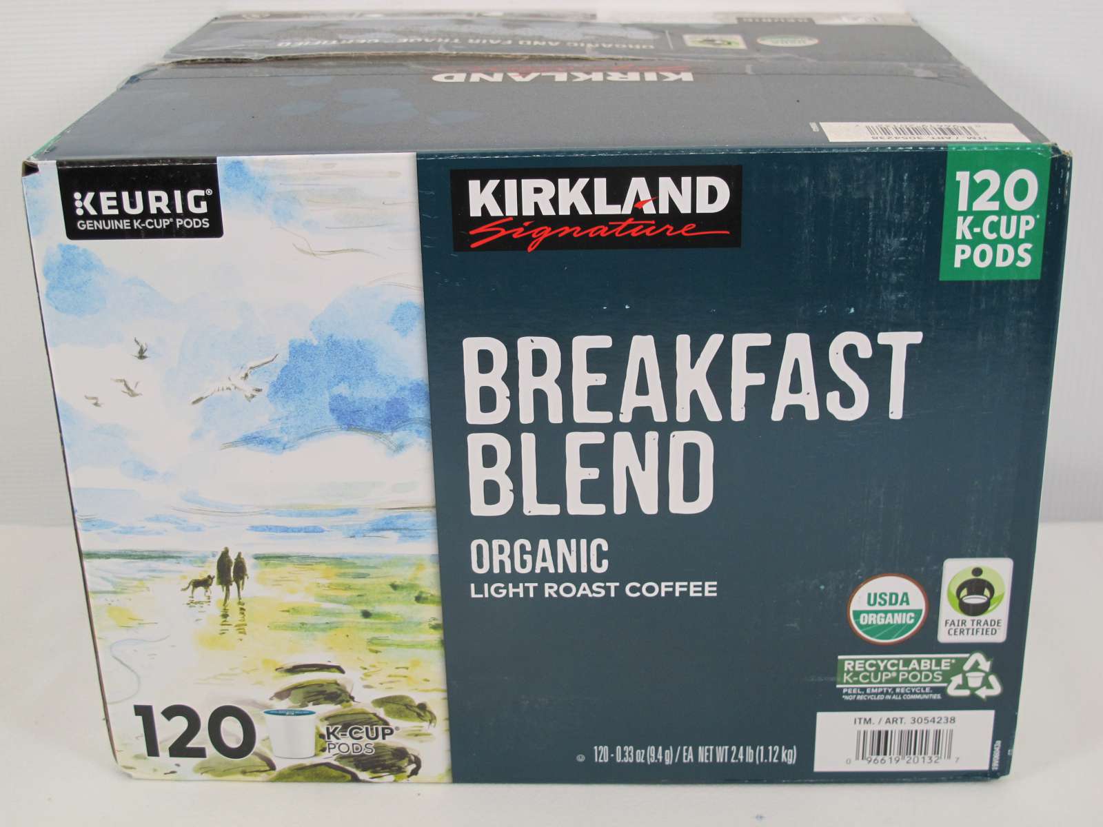 Kirkland Signature Organic Breakfast Blend LightRoast Coffee, 240 KCup Pods eBay