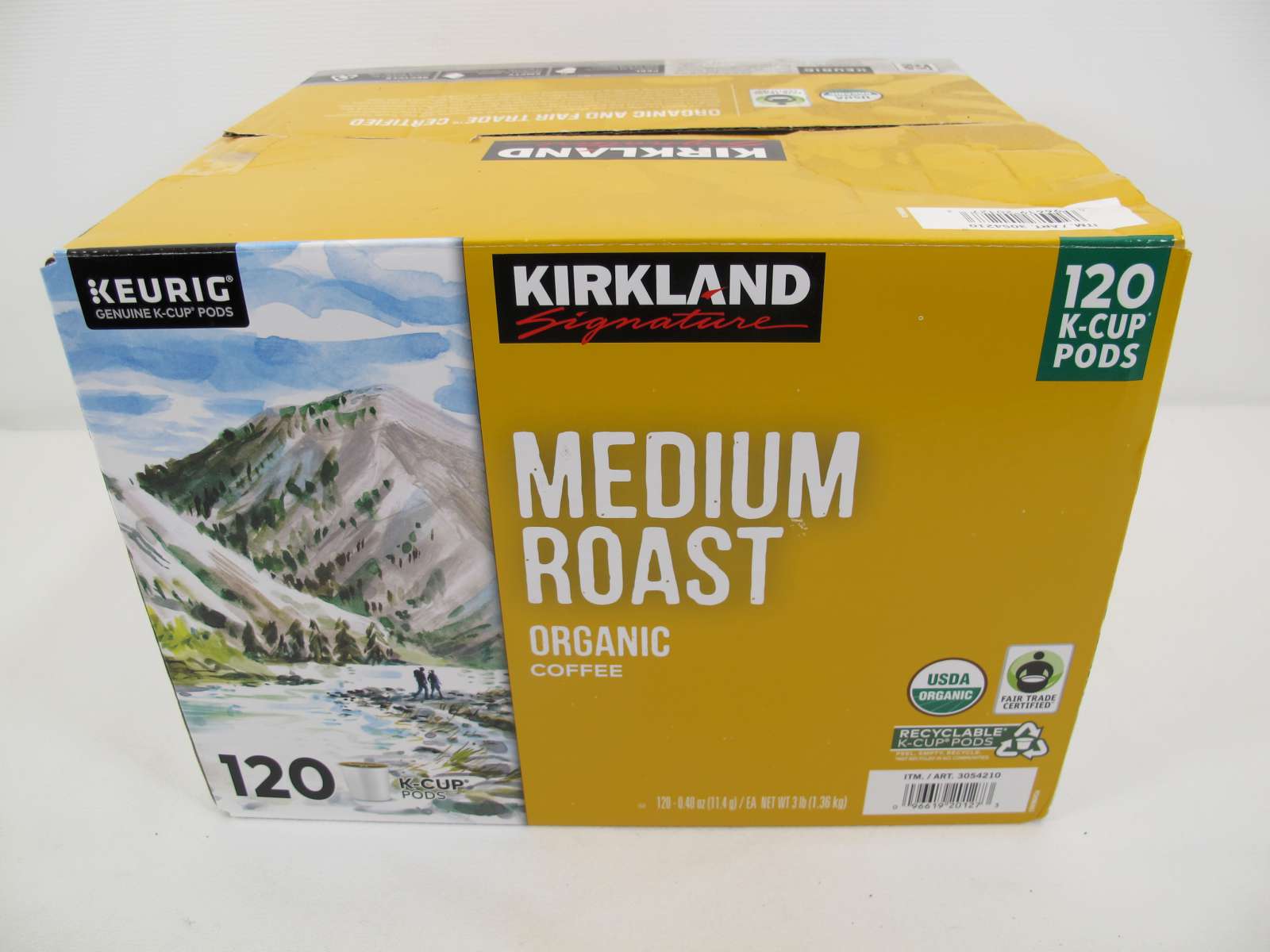 Kirkland Signature Medium Blend, Organic Medium Roast, 240 Count KCup Pods 96619201273 eBay