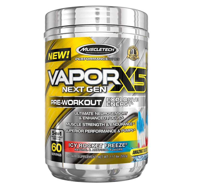 MuscleTech Vapor X5 Next Gen Pre Workout Powder Energy MuscleTech Vapor X5 Next Gen Pre Workout Powder Energy