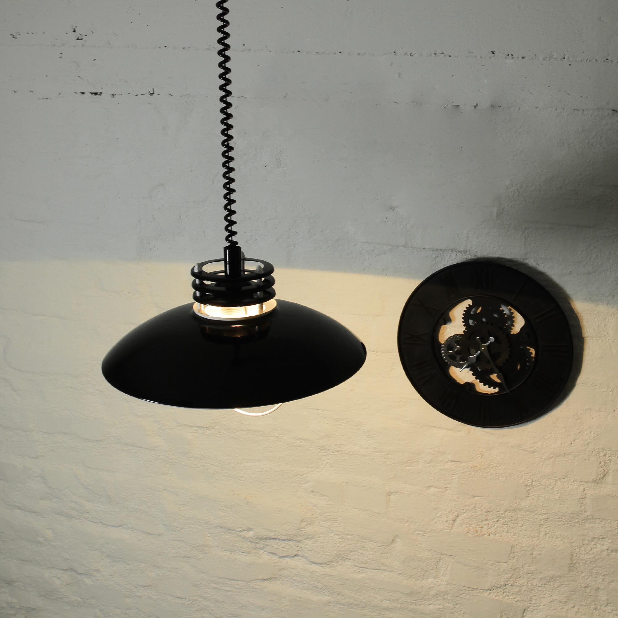 Schwarze Küchenleuchte Pendelleuchte E27 Küchenlampe Hängelampe