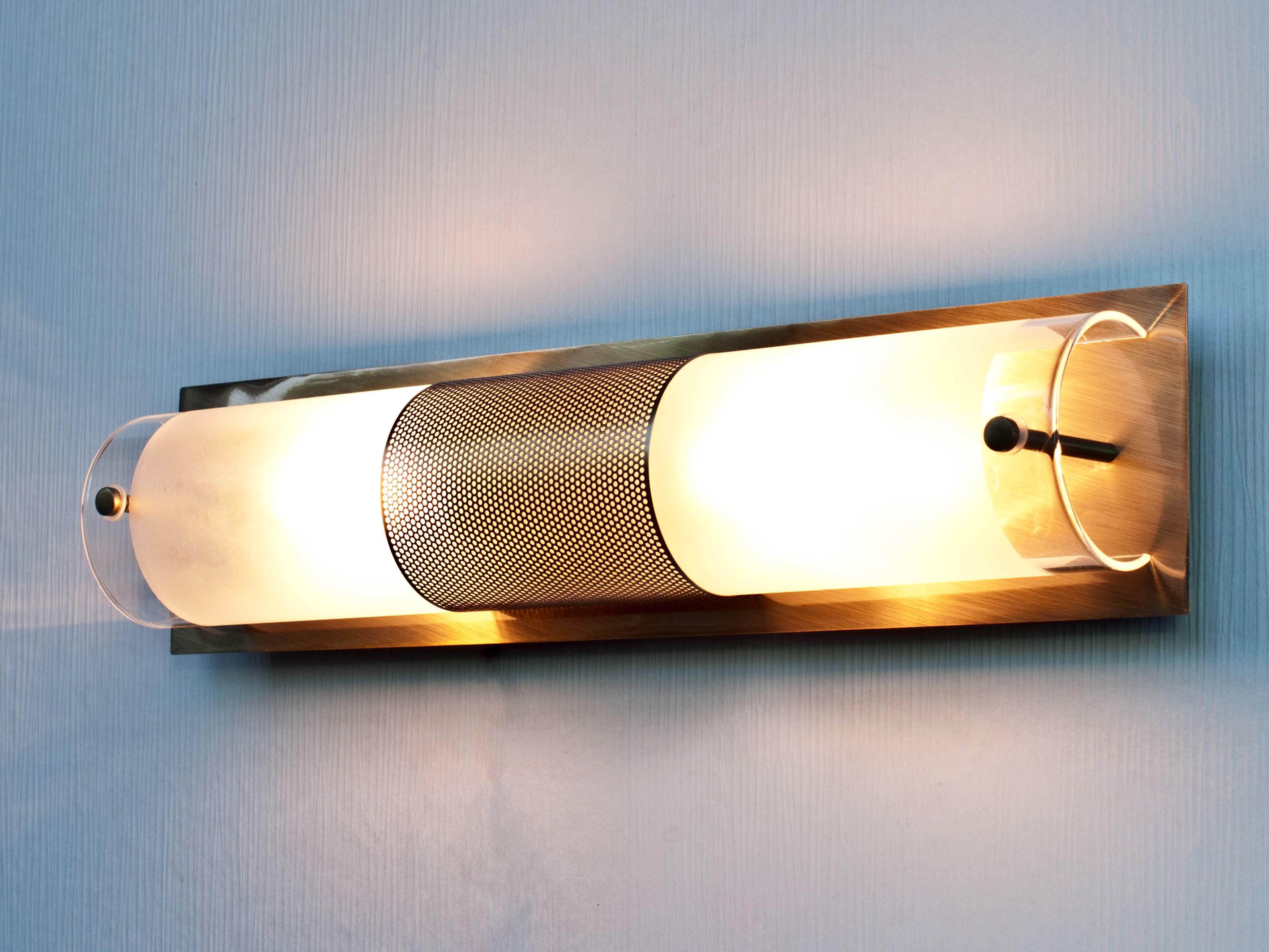 Jugendstil Wandleuchte 3552 Badlampe in Bronze Badleuchte Lampe Leuchte