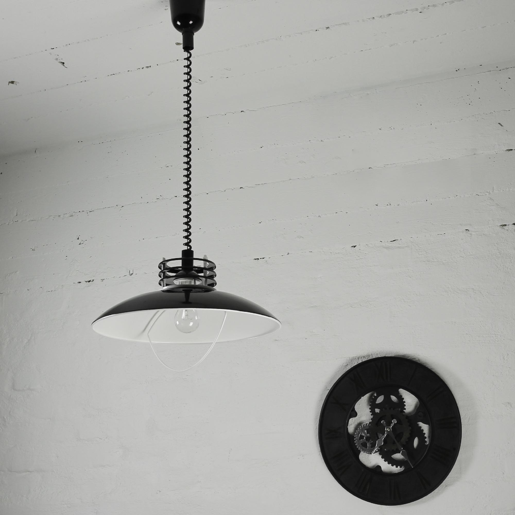 Schwarze Küchenleuchte Pendelleuchte E27 Küchenlampe Hängelampe