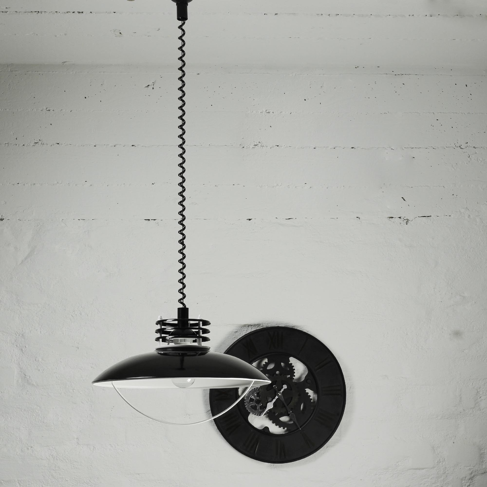 Schwarze Küchenleuchte Pendelleuchte E27 Küchenlampe Hängelampe