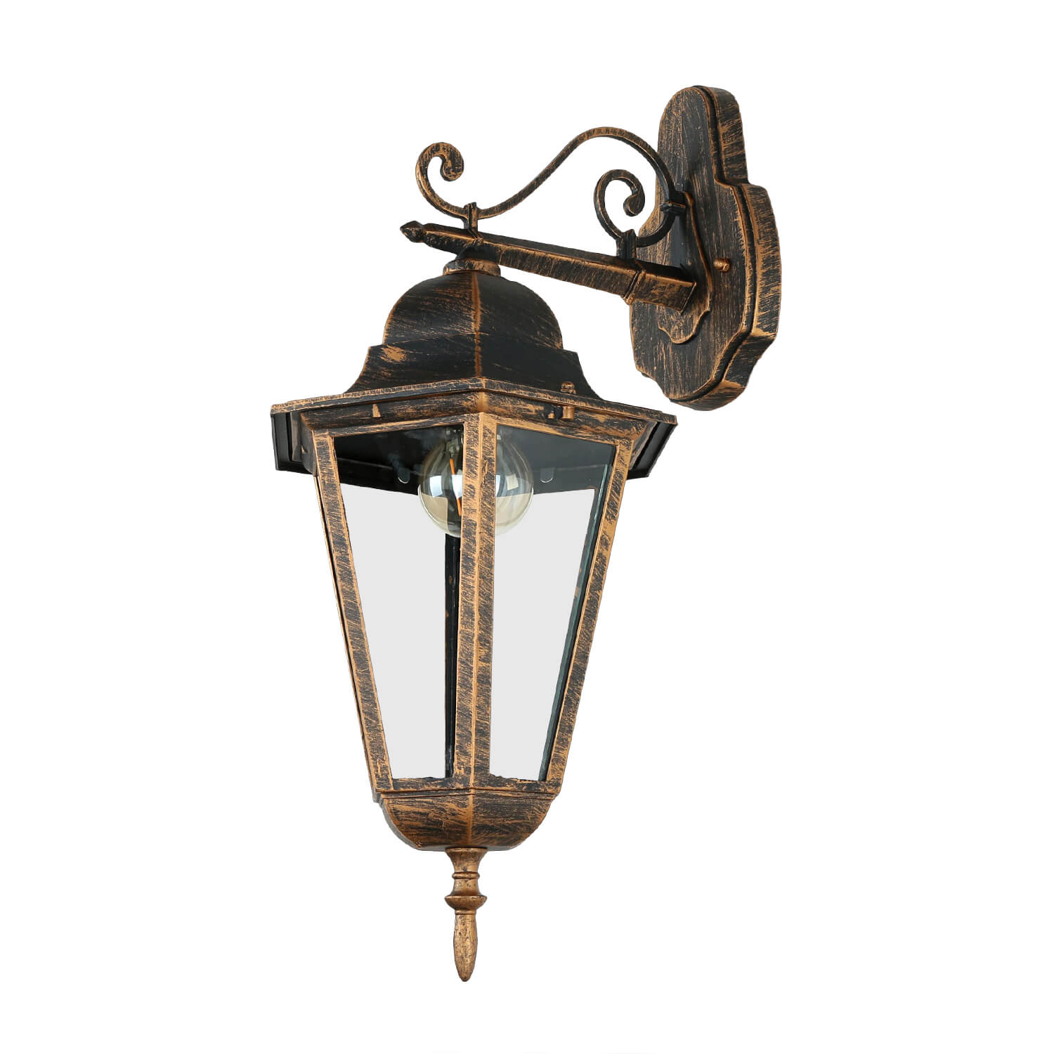 Wandlampe außen Antik Rustikal E27 Laterne Haus Garten Hof BRISTOL - Bild 8 von 34