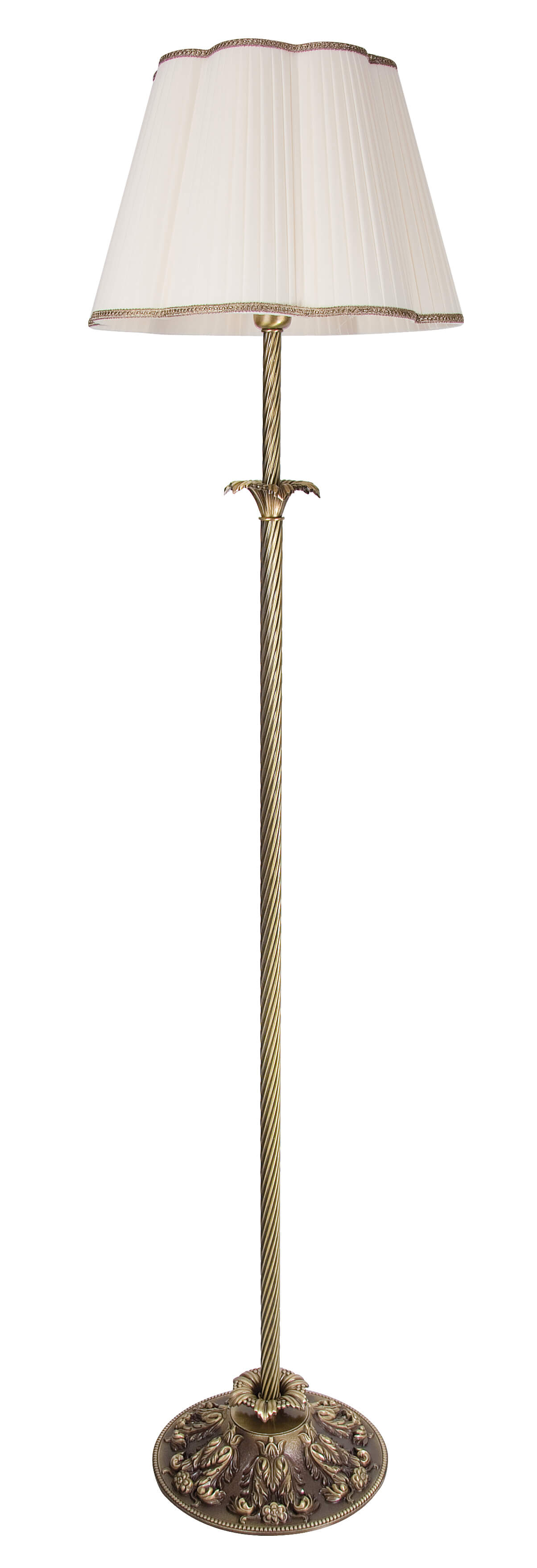 Hochwertige Premium Stehleuchte Stehlampe Messing Bronziert