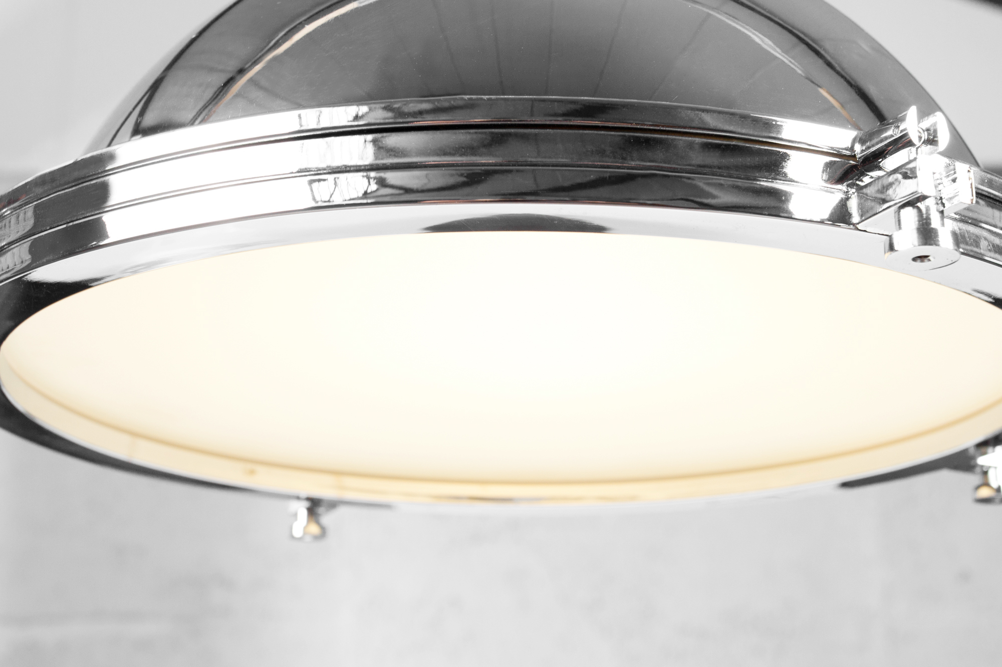 Hängelampe Ø45cm Industrie Chrom Esszimmer Esstisch | eBay