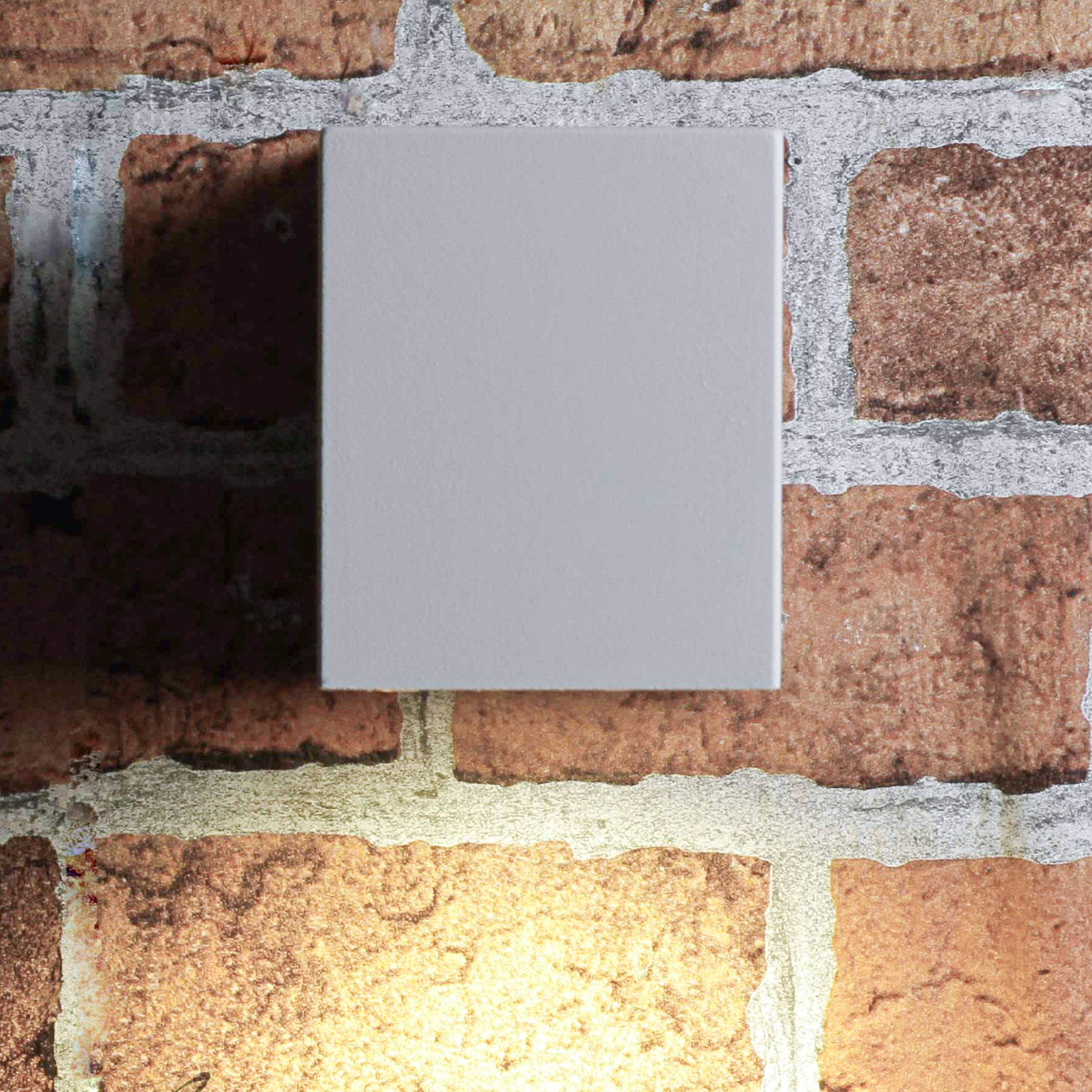 Wandleuchte weiß Alu inkl. 3,2W LED Leuchte Aussenwandleuchte Wandlampe