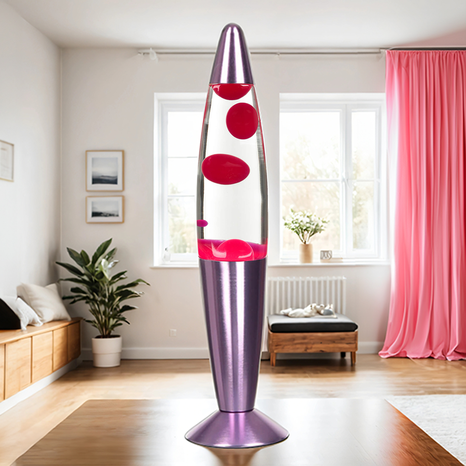 Lámpara De Lava Retro De Mesa TIMMY Incl. Bombilla Decorativa Magma - Imagen 14 de 76