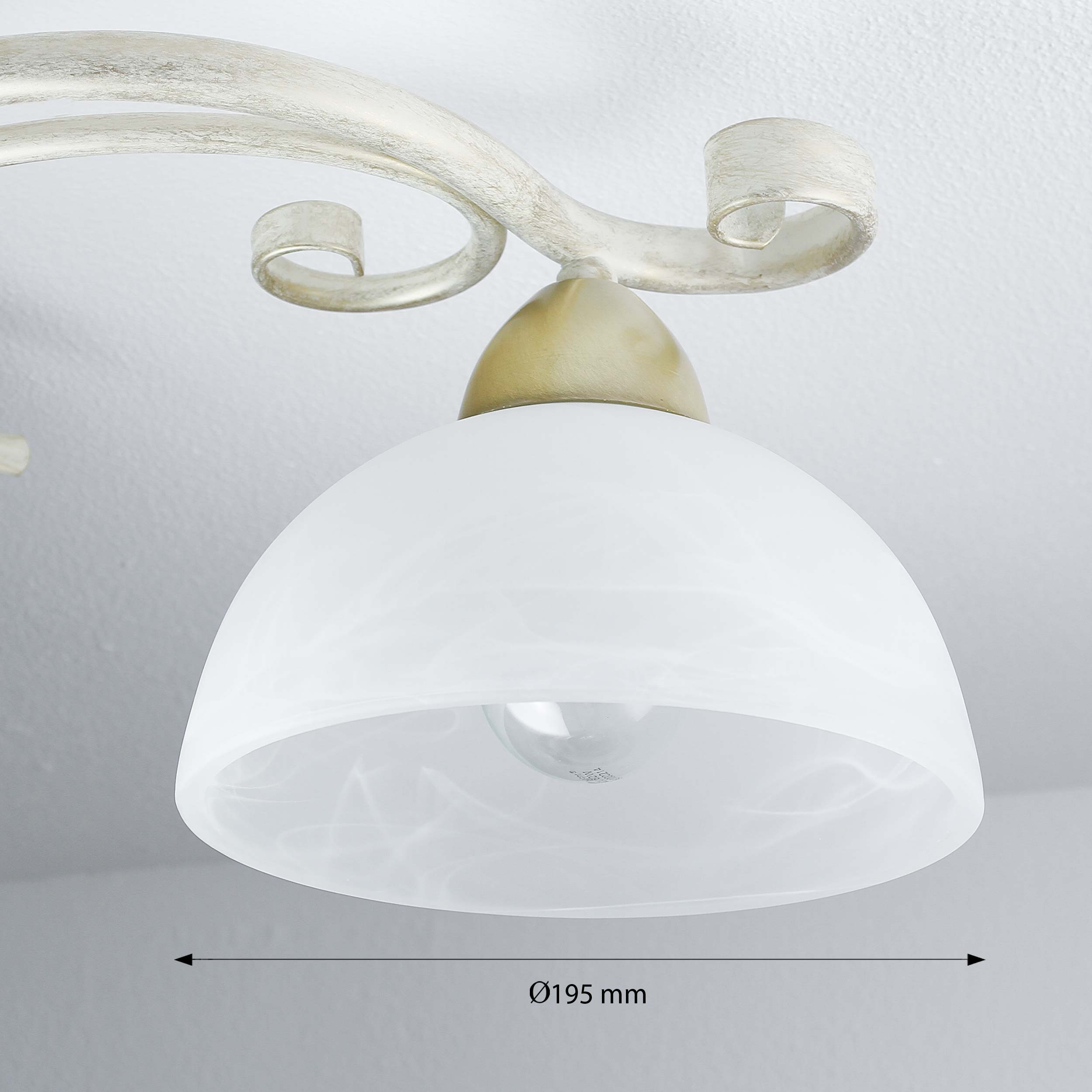 Deckenleuchte Shabby Chic E27 Landhaus Lampe Decke Deckenlampe rustikal