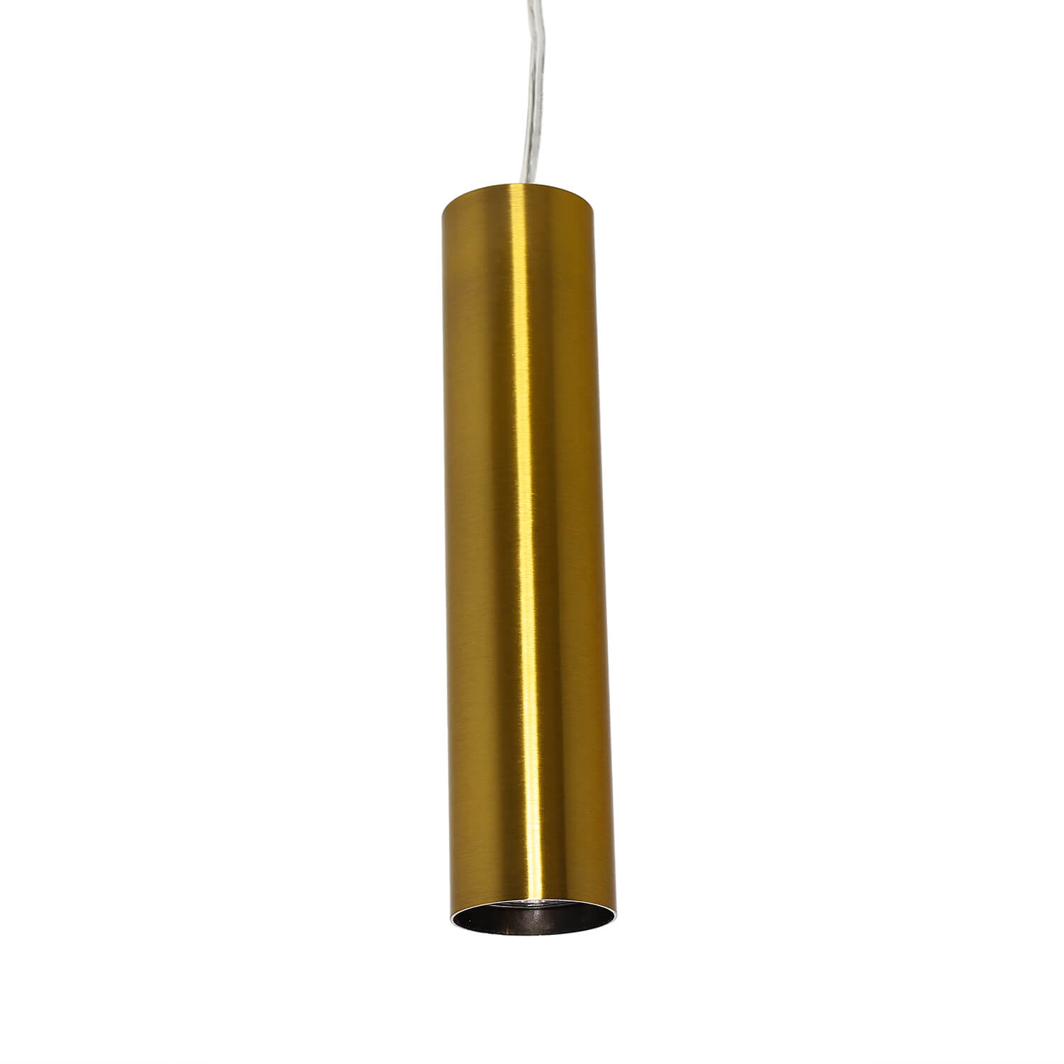 Pendelleuchte Zylinder Metall GU10 Modern Ø5,5cm Hängelampe Esstisch Küche