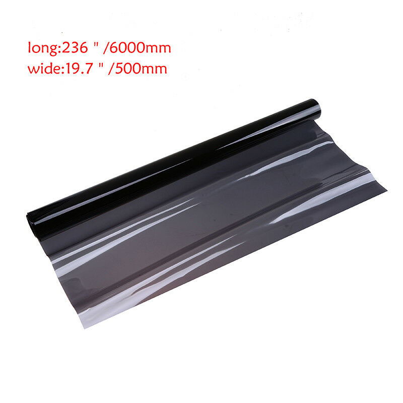 perfk Black Stable 15/% VLT Automotive Car Window Tint Film Roll Universal 50x100cm