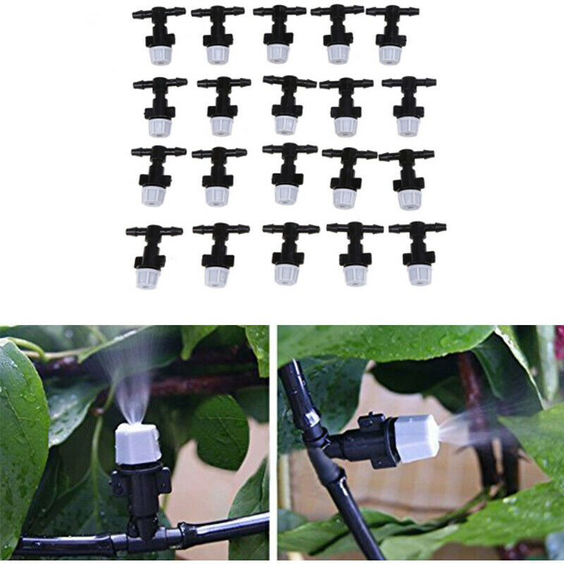 20100pcs Plastic Misting Nozzle Greenhouse Cooling System Atomized