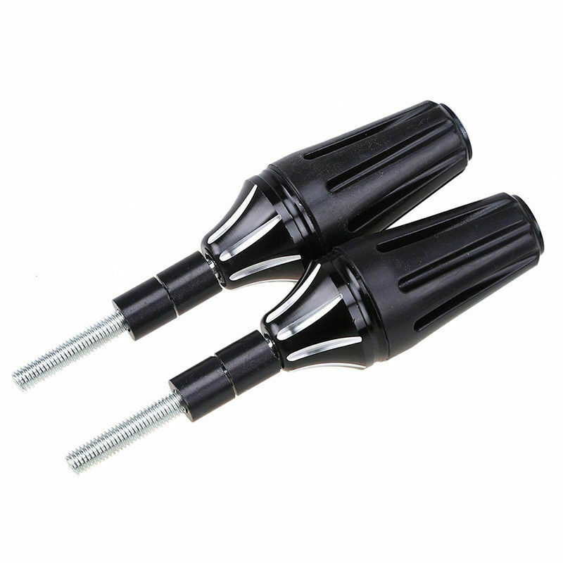 2x Motorcycle Frame Sliders Protector Anti Crash Aluminum Alloy Universal Fit - Picture 19 of 20