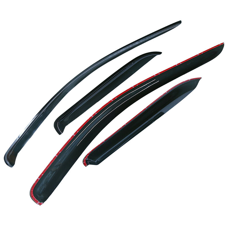 Ship From USD 4Pcs For Dodge Ram 1500 Quad Cab Vent Window Shade Visors 02-08