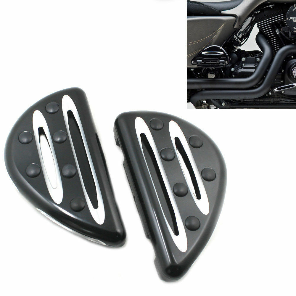 Durable Rear Passenger Floorboard Foot Pegs for HarleyDavidson Road