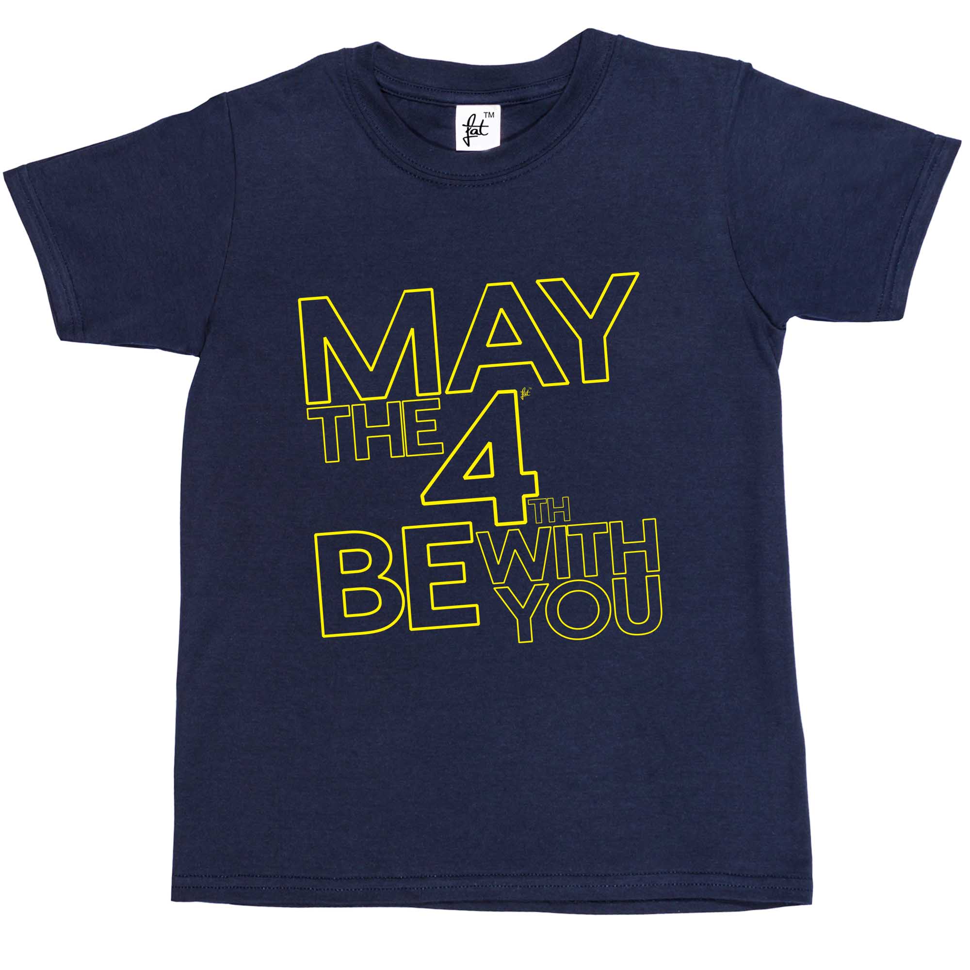Camiseta May The 4th/Fourth Be With You Día de la Independencia niños/niñas - Imagen 5 de 10