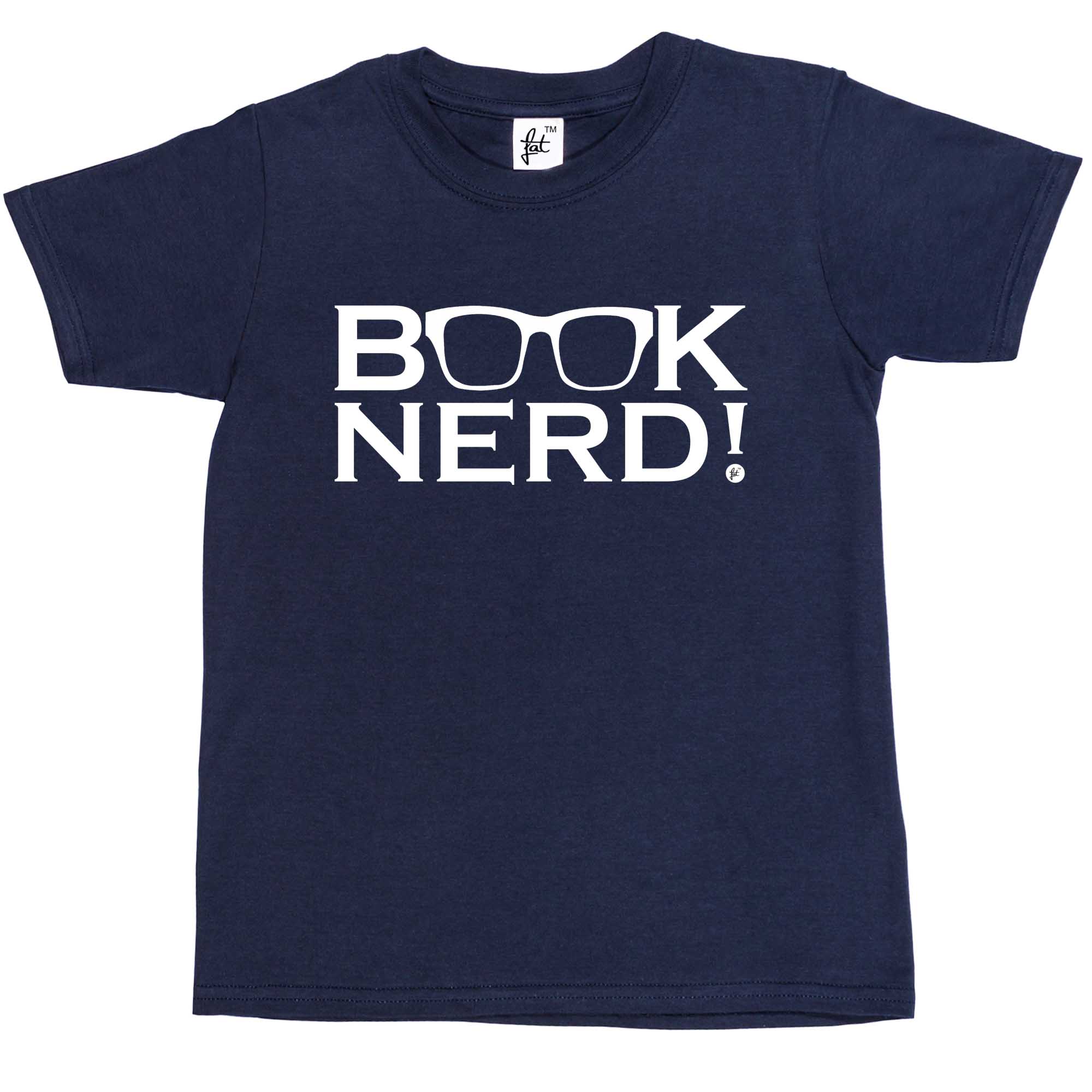 Buch Nerd lustiger Streber Bücherwurm Kinder Jungen / Mädchen T-Shirt - Bild 9 von 20