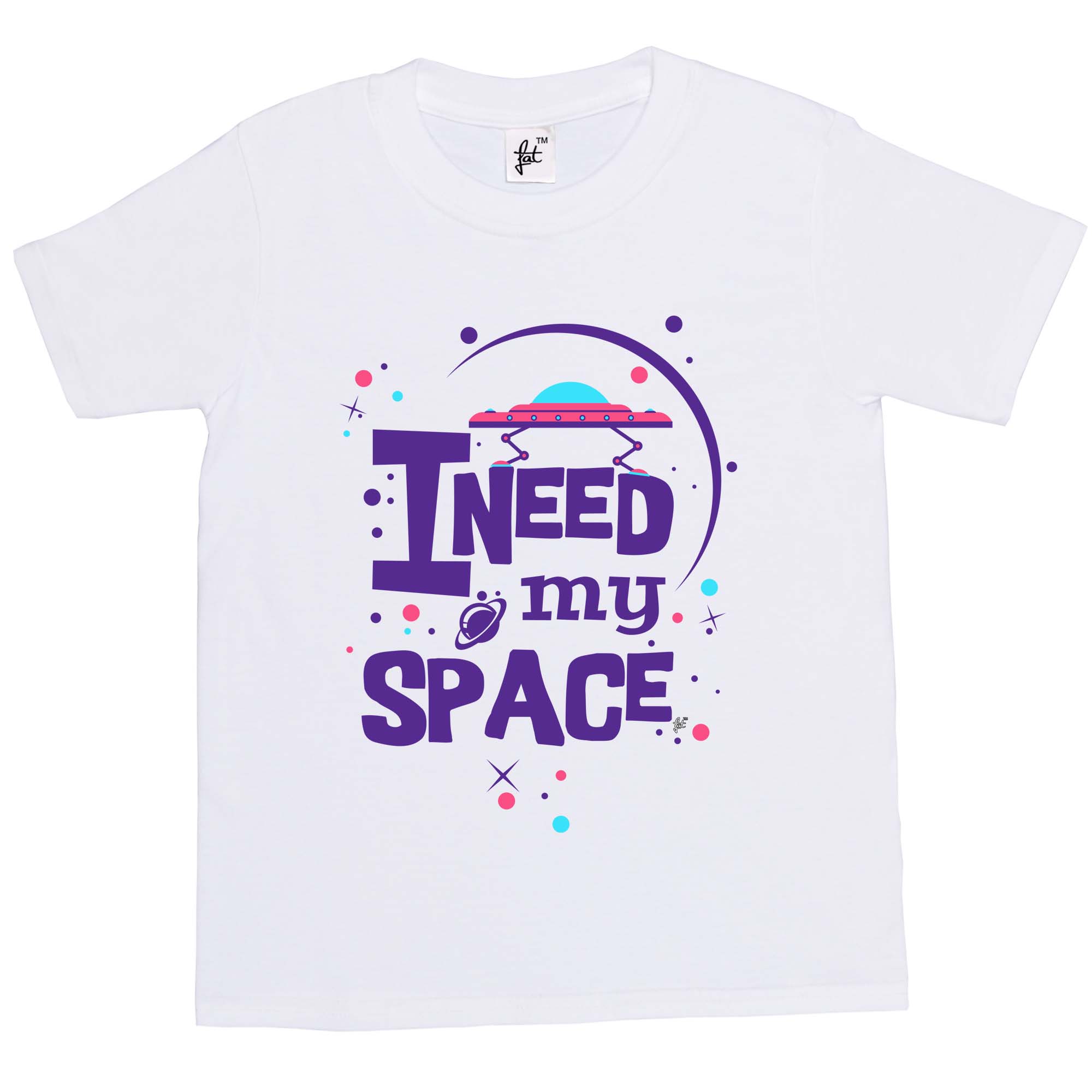 I Need My Space Flying Saucers UFO Kids Boys / Girls TShirt eBay