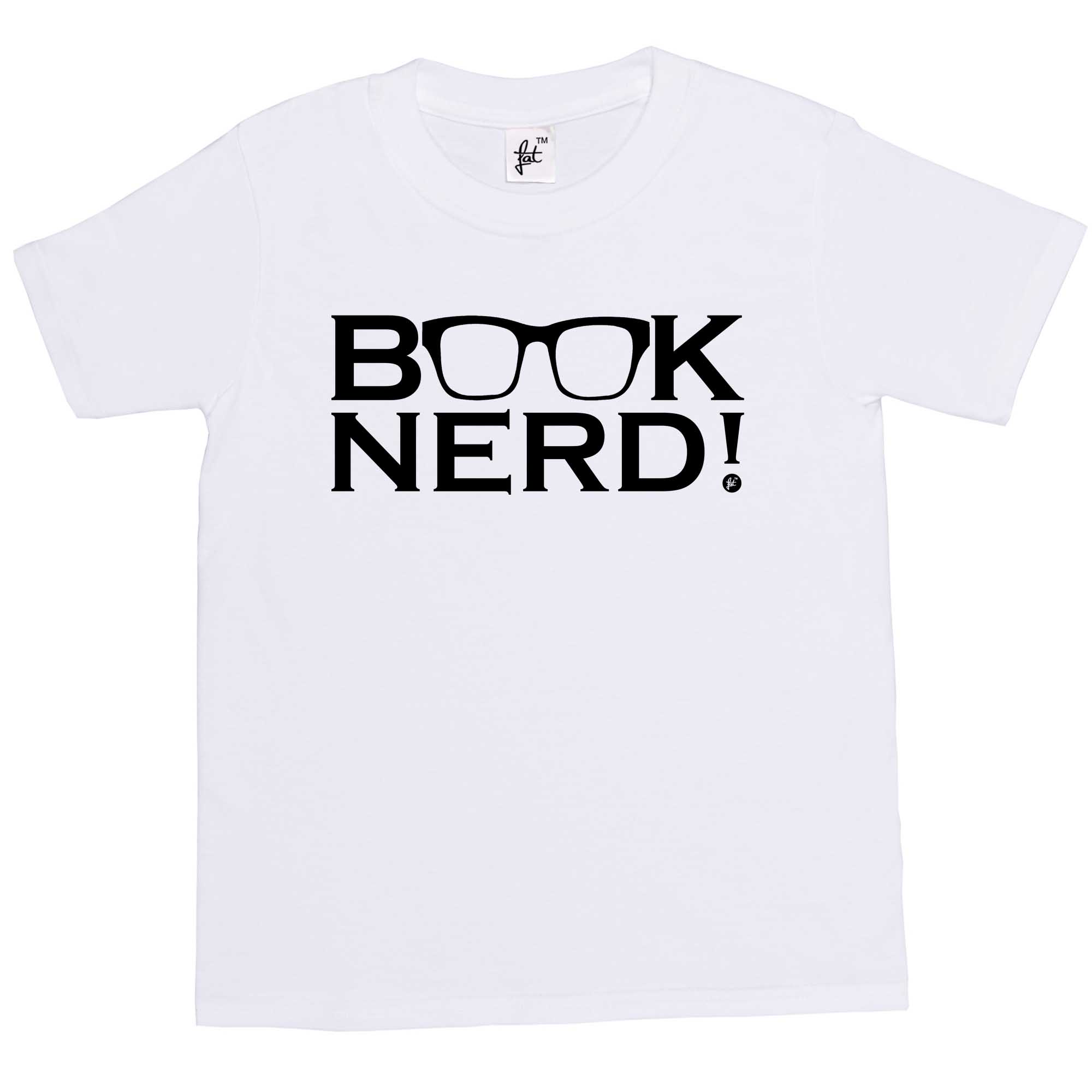 Buch Nerd lustiger Streber Bücherwurm Kinder Jungen / Mädchen T-Shirt - Bild 19 von 20