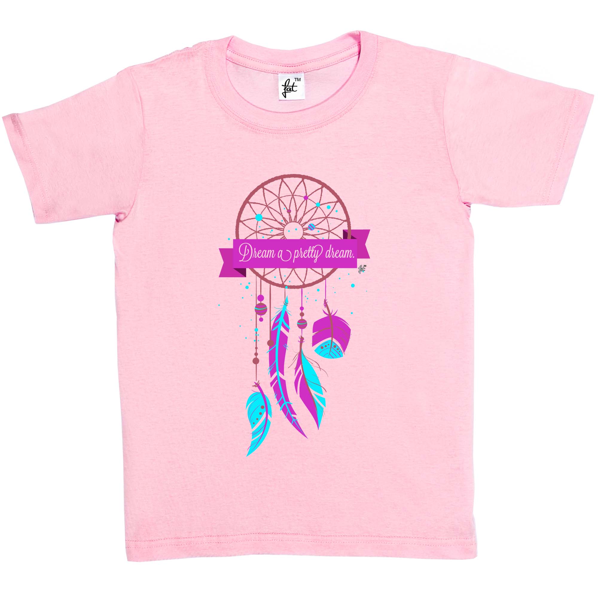 Indianer Dreamcatcher Dream A Pretty Dream Kinder Jungen / Mädchen T-Shirt - Bild 3 von 10