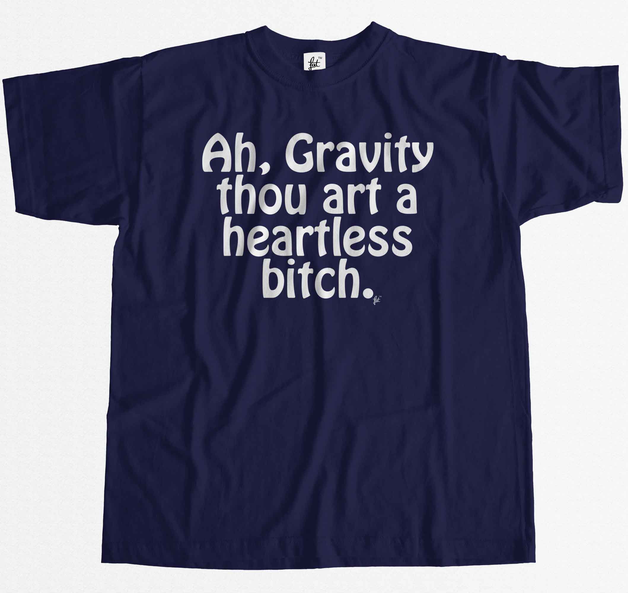 T-shirt uomo Ah, Gravity Thou Art A Heartless Bitch Big Bang - Foto 16 di 35