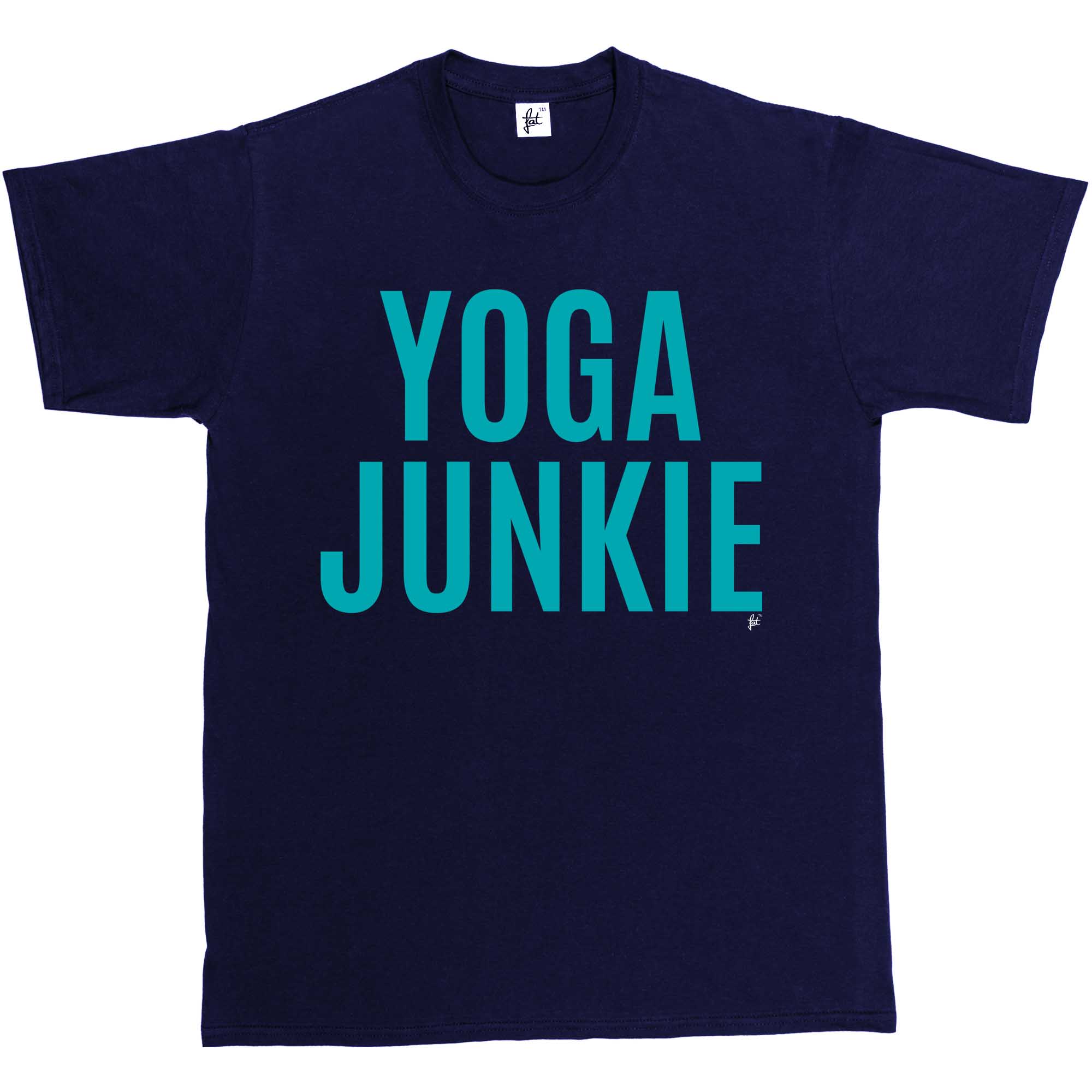 Yoga Junkie - Sanskrit Yogi Yogini Wear Herren T-Shirt - Bild 7 von 10