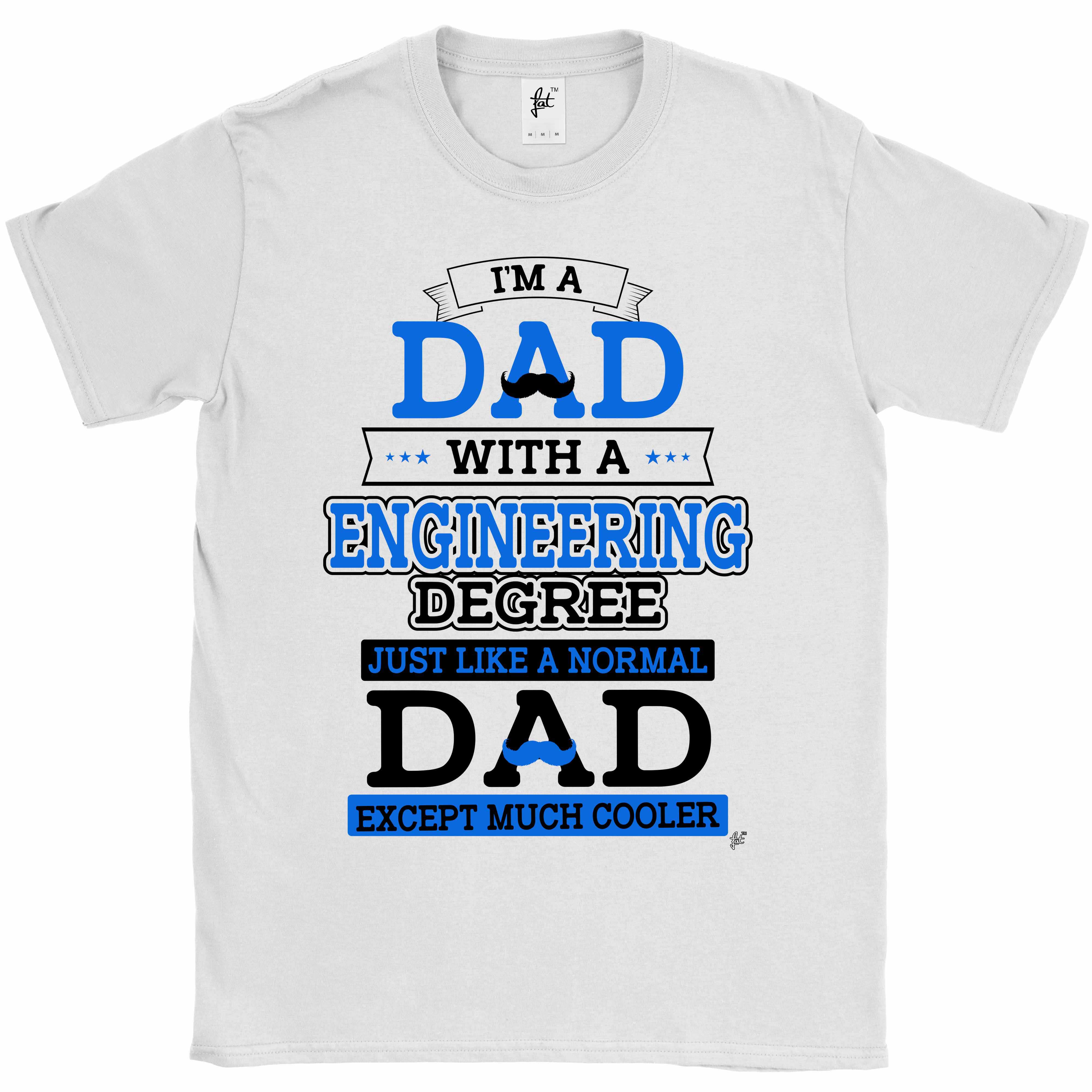 I'm A Dad With Engineering Degree Cooler Than Normal Vatertag Herren T-Shirt - Bild 11 von 12