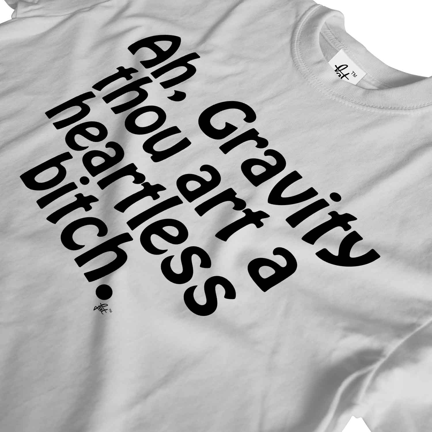T-shirt uomo Ah, Gravity Thou Art A Heartless Bitch Big Bang - Foto 33 di 35