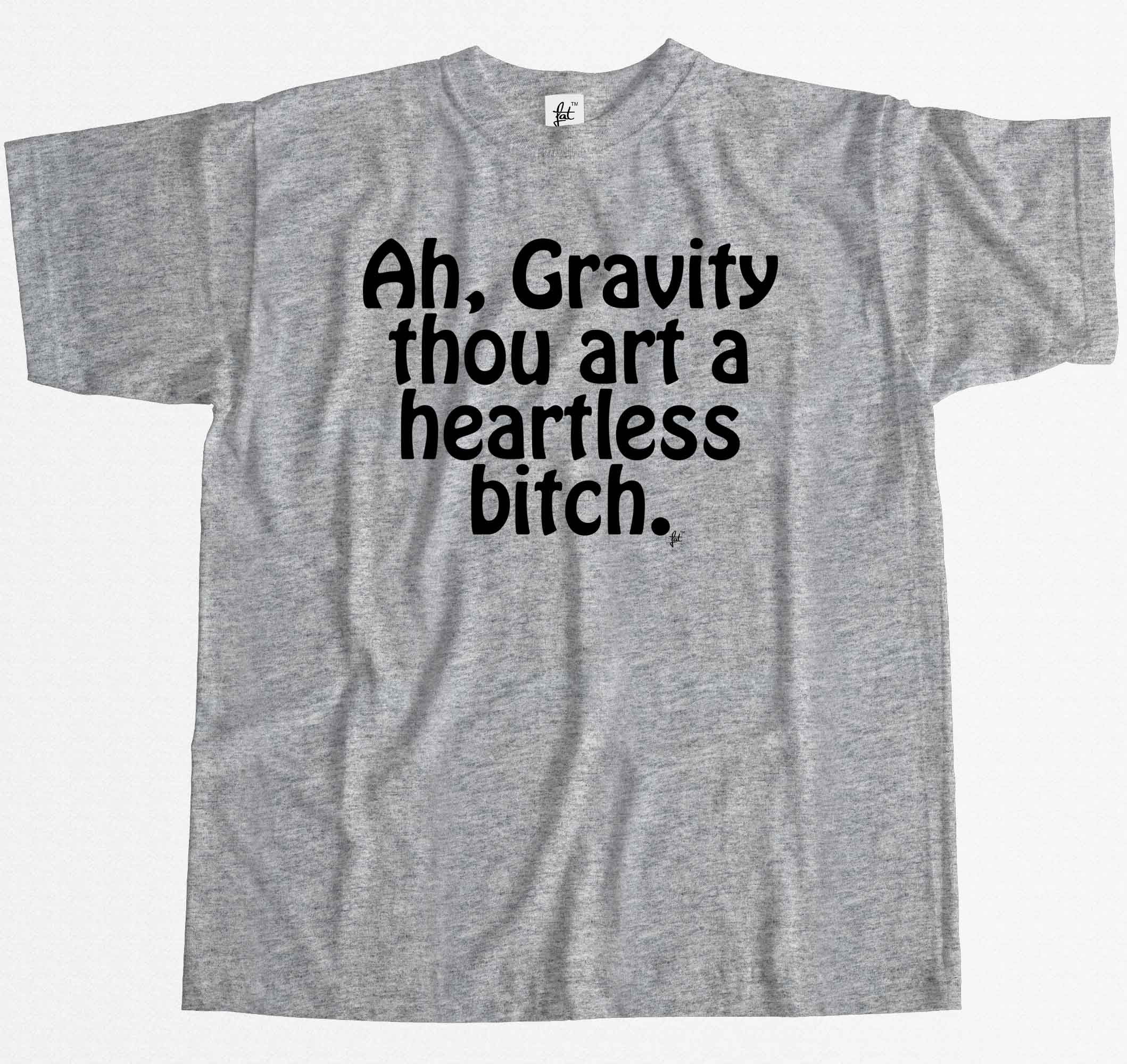 T-shirt uomo Ah, Gravity Thou Art A Heartless Bitch Big Bang - Foto 11 di 35