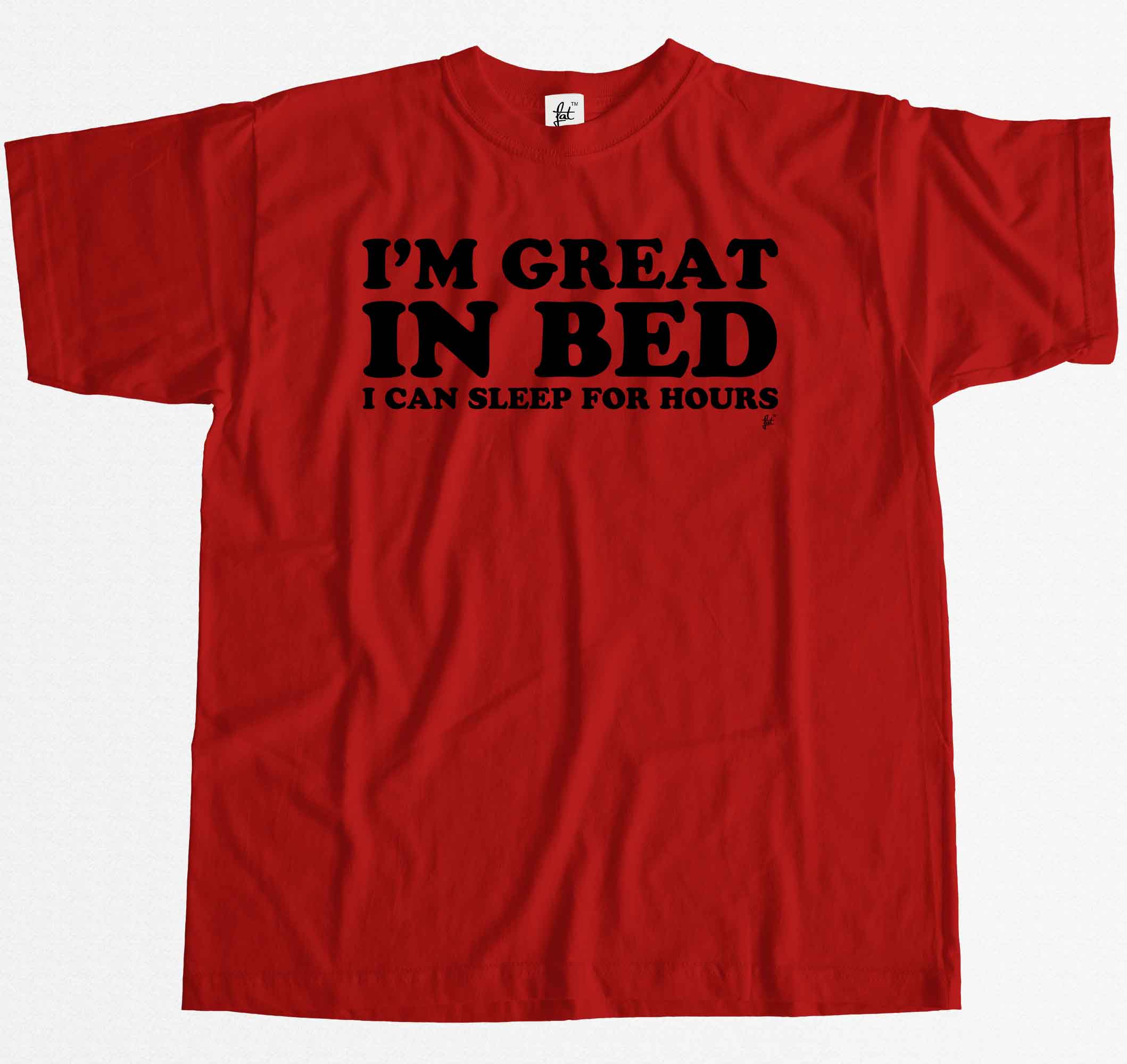 Lustiges Herren T-Shirt I'm Great In Bed I Can Sleep For Hours - Bild 21 von 35
