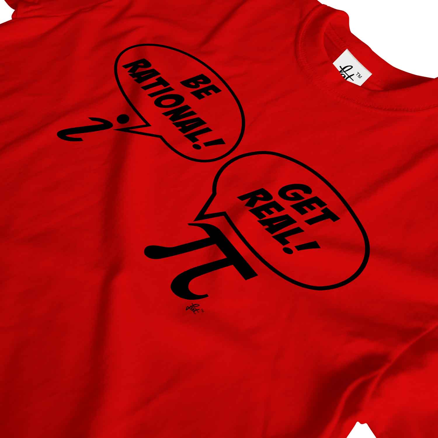 Funny Maths Be Rational Get Real Pi Complex Numbers Mens T-Shirt | eBay