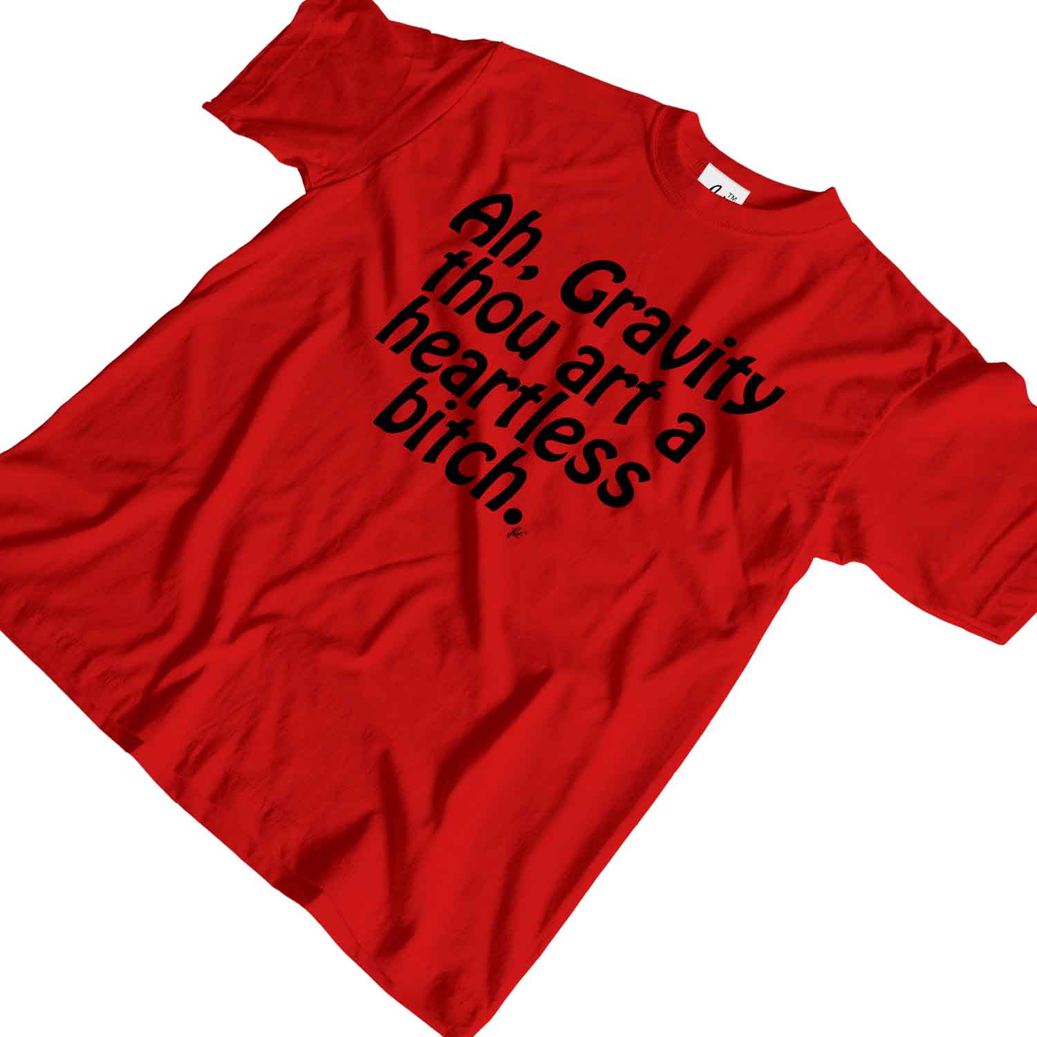 T-shirt uomo Ah, Gravity Thou Art A Heartless Bitch Big Bang - Foto 22 di 35