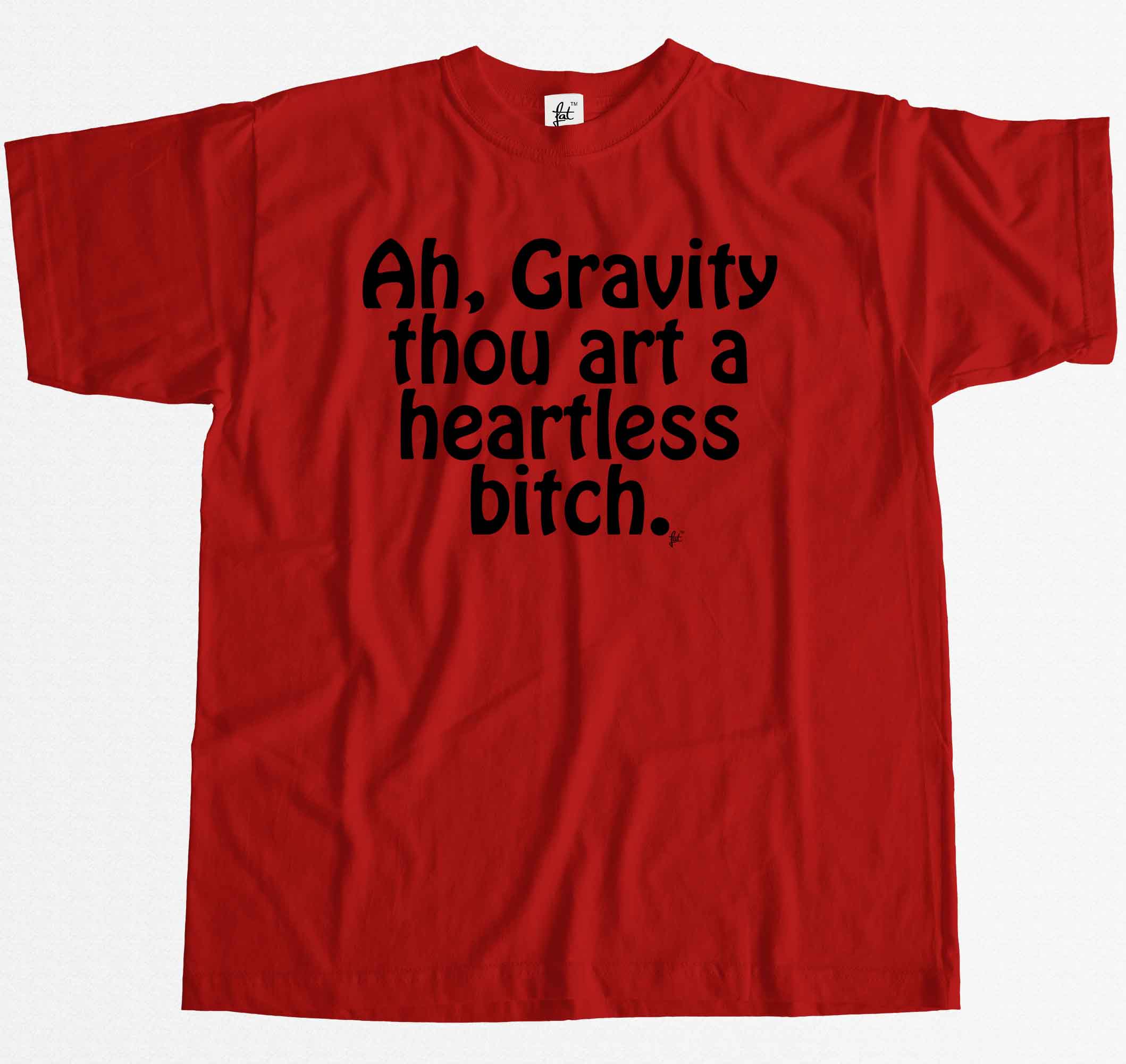 T-shirt uomo Ah, Gravity Thou Art A Heartless Bitch Big Bang - Foto 21 di 35