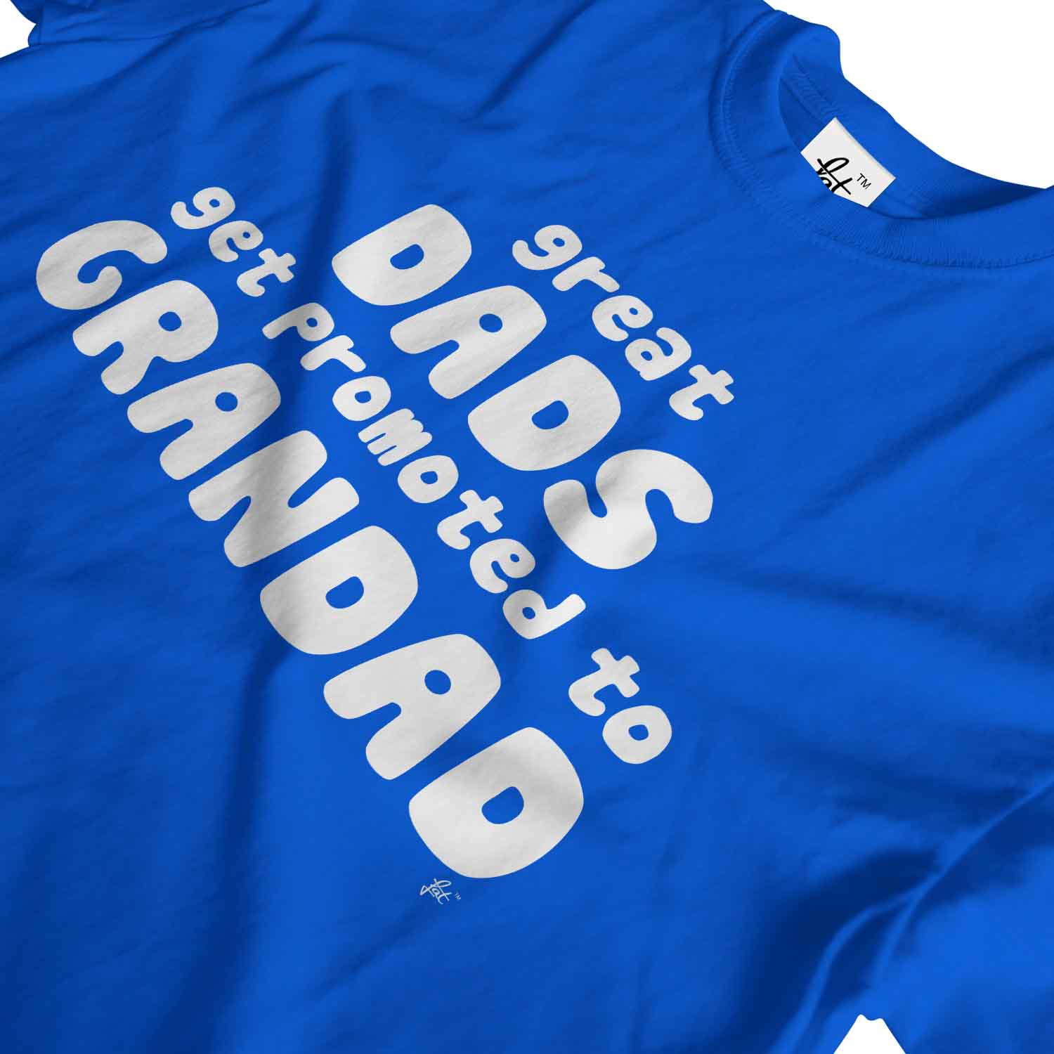 HotScamp Geschenk Opa Only The Best Dads Get Promoted To Grandad T-Shirt – Herren/Unisex, Perfekt Für Werdende Opas Please Shirt